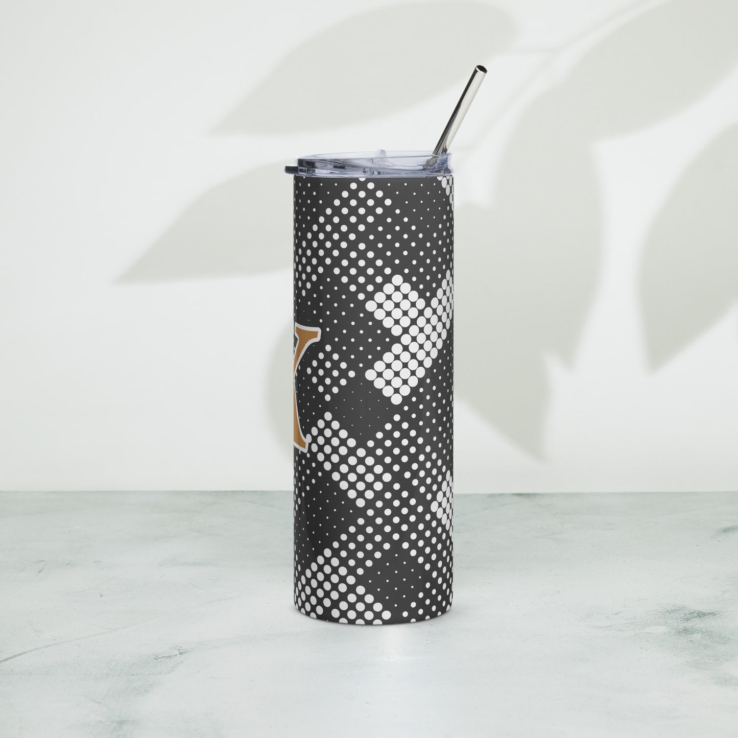 X Gold Stainless steel tumbler