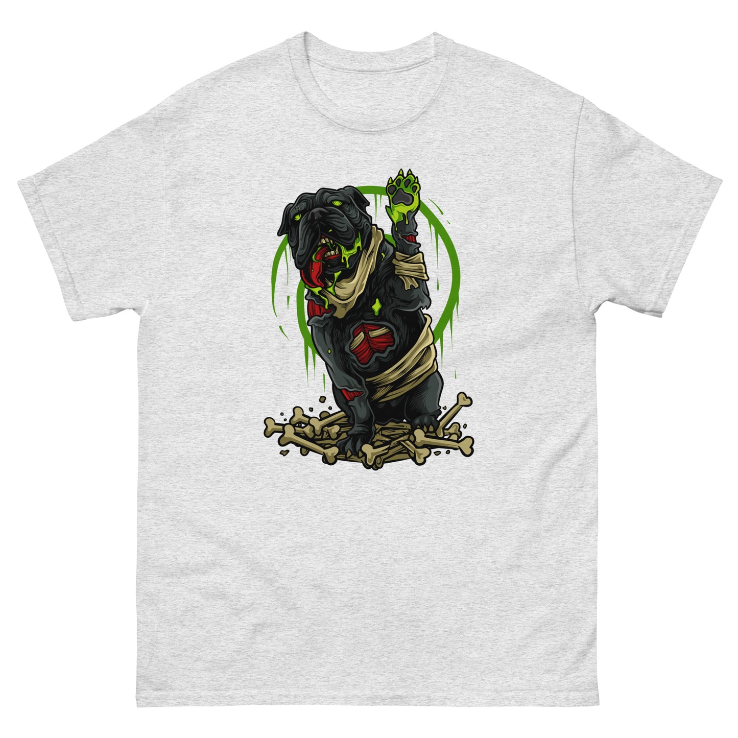 Pug in bones Unisex classic tee