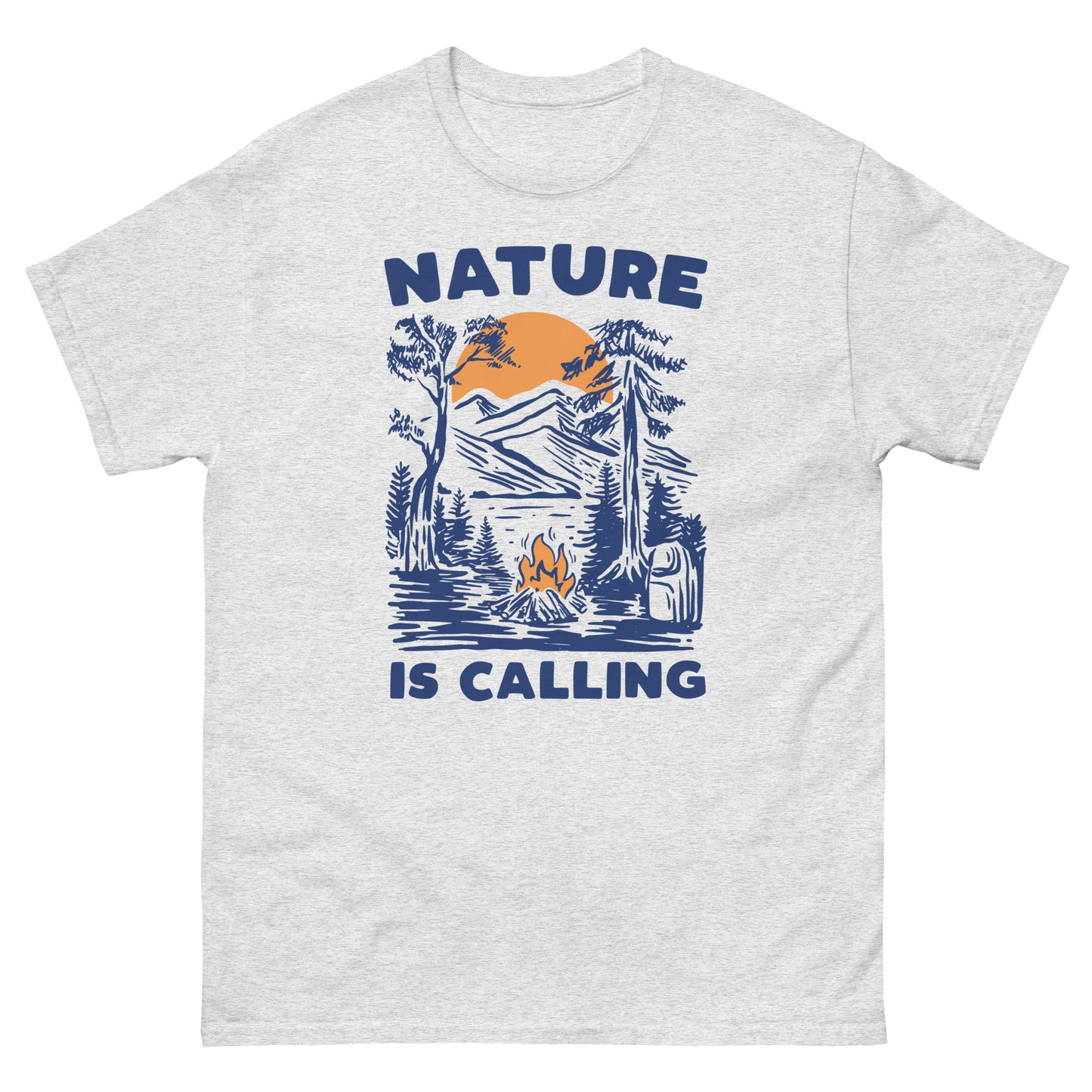 Nature is calling Unisex classic tee