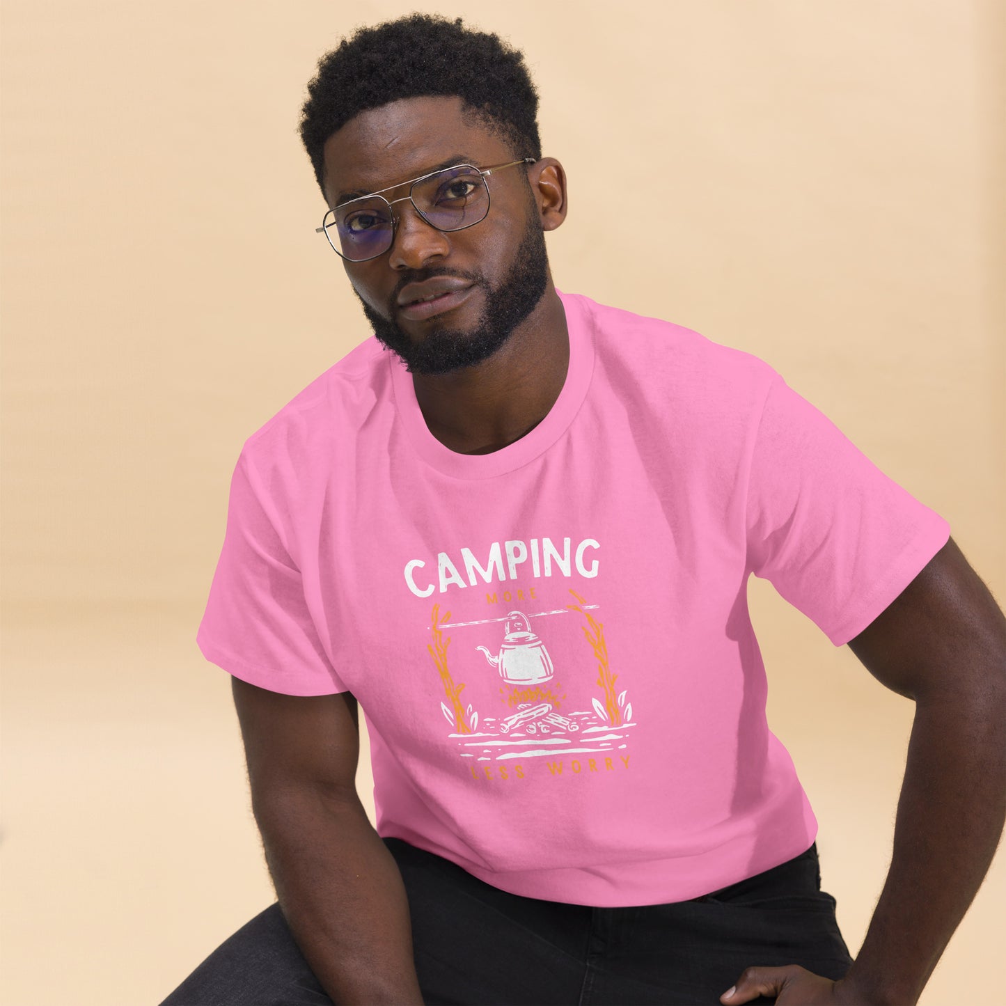 Camping more less worry  Unisex classic tee