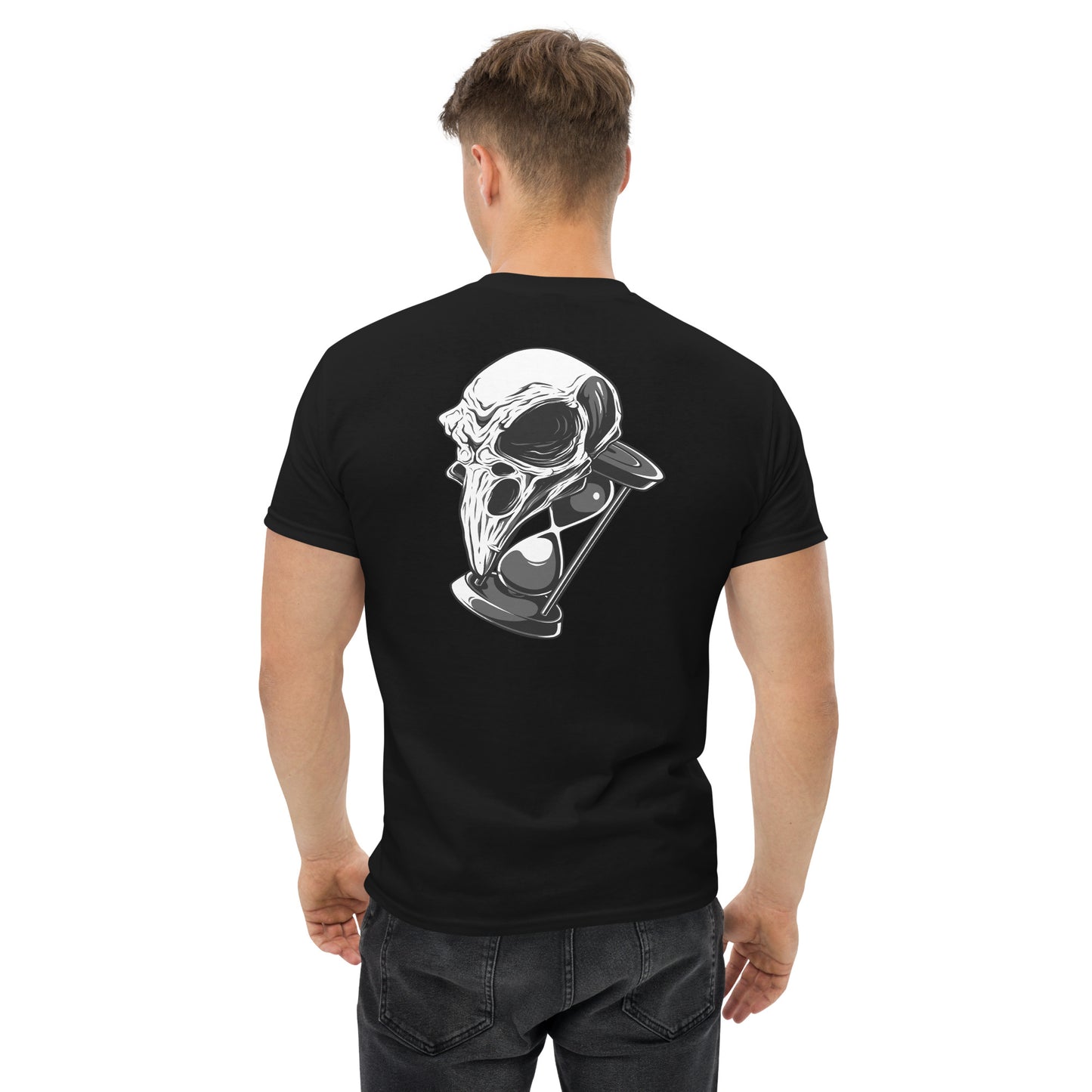 Skull sand clock Unisex classic tee