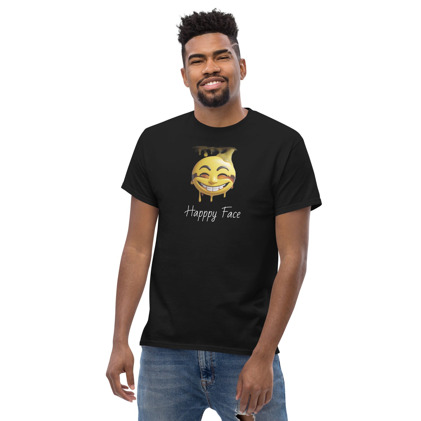 Happy face Unisex classic tee