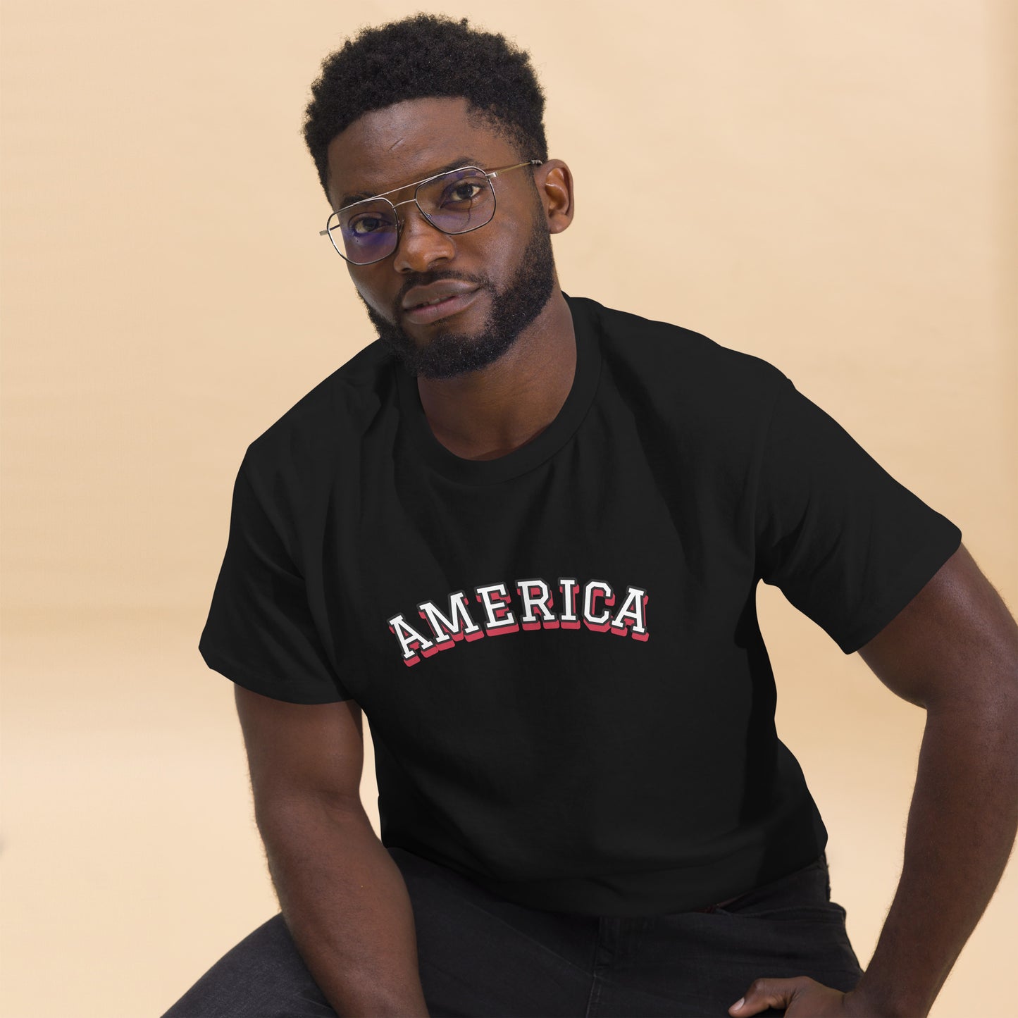AMERICA Unisex classic tee