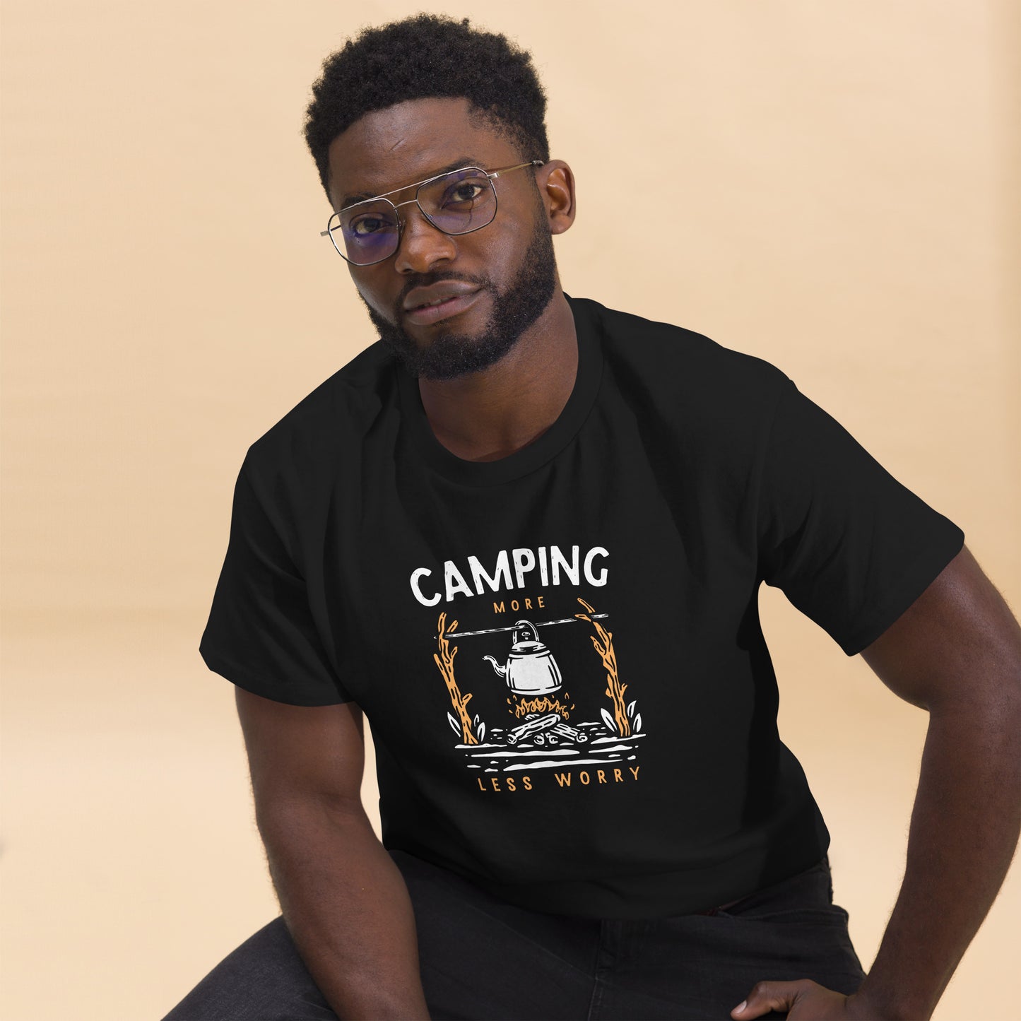 Camping more less worry  Unisex classic tee