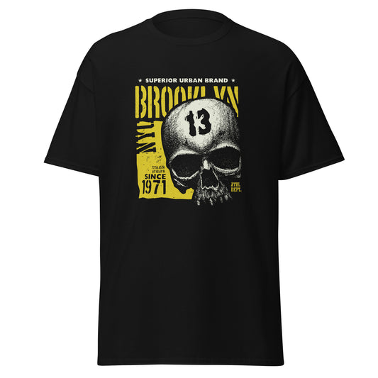 Brooklyn skull Unisex classic tee