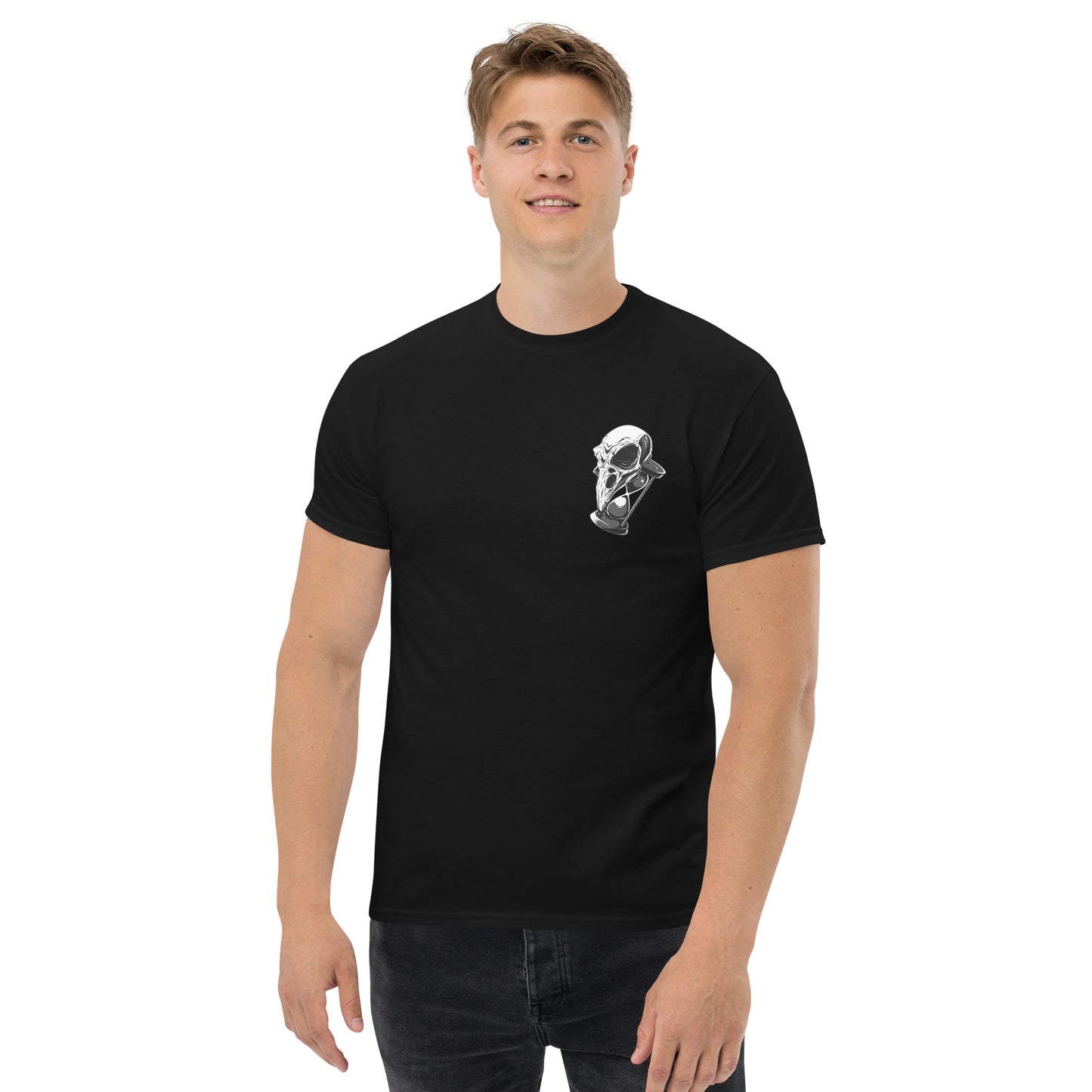 Skull sand clock Unisex classic tee