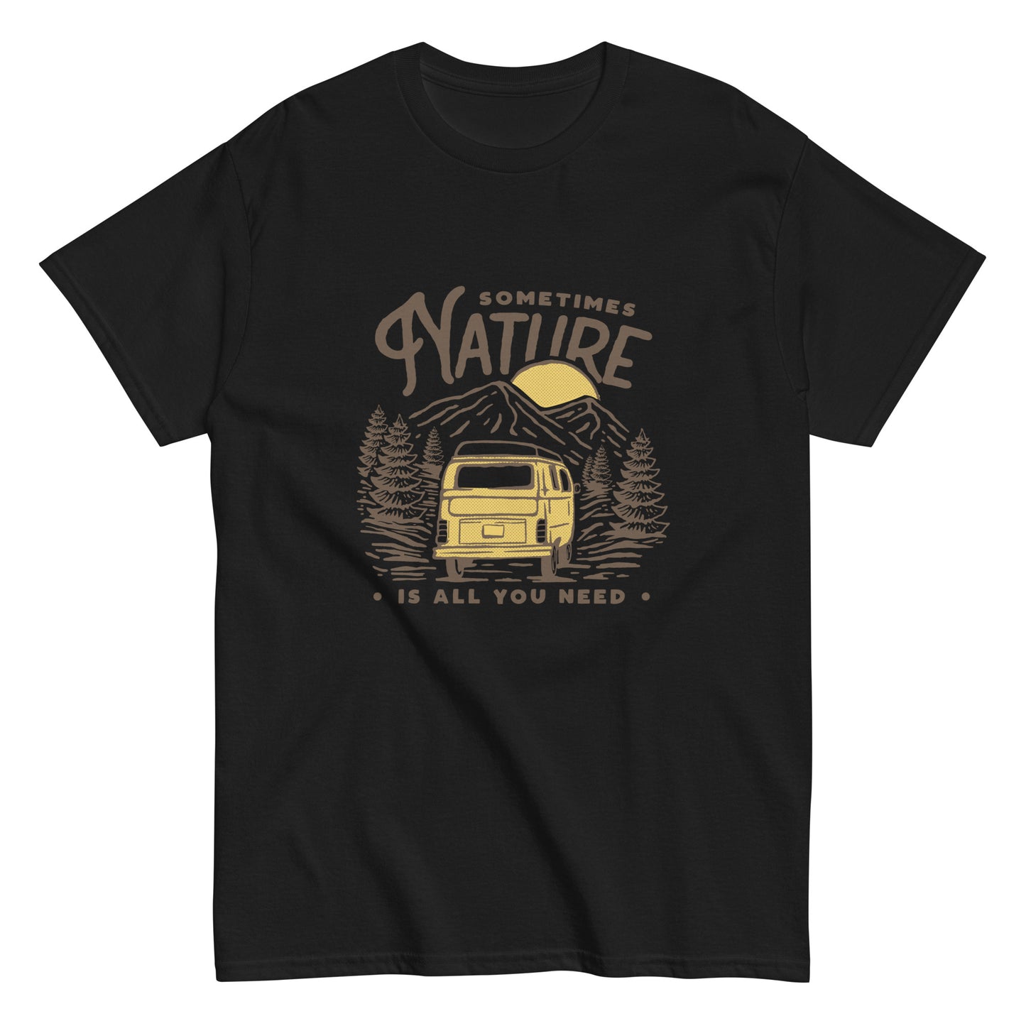 Sometimes nature Unisex classic tee