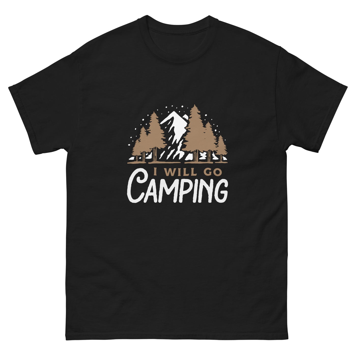 I will go camping Unisex classic tee