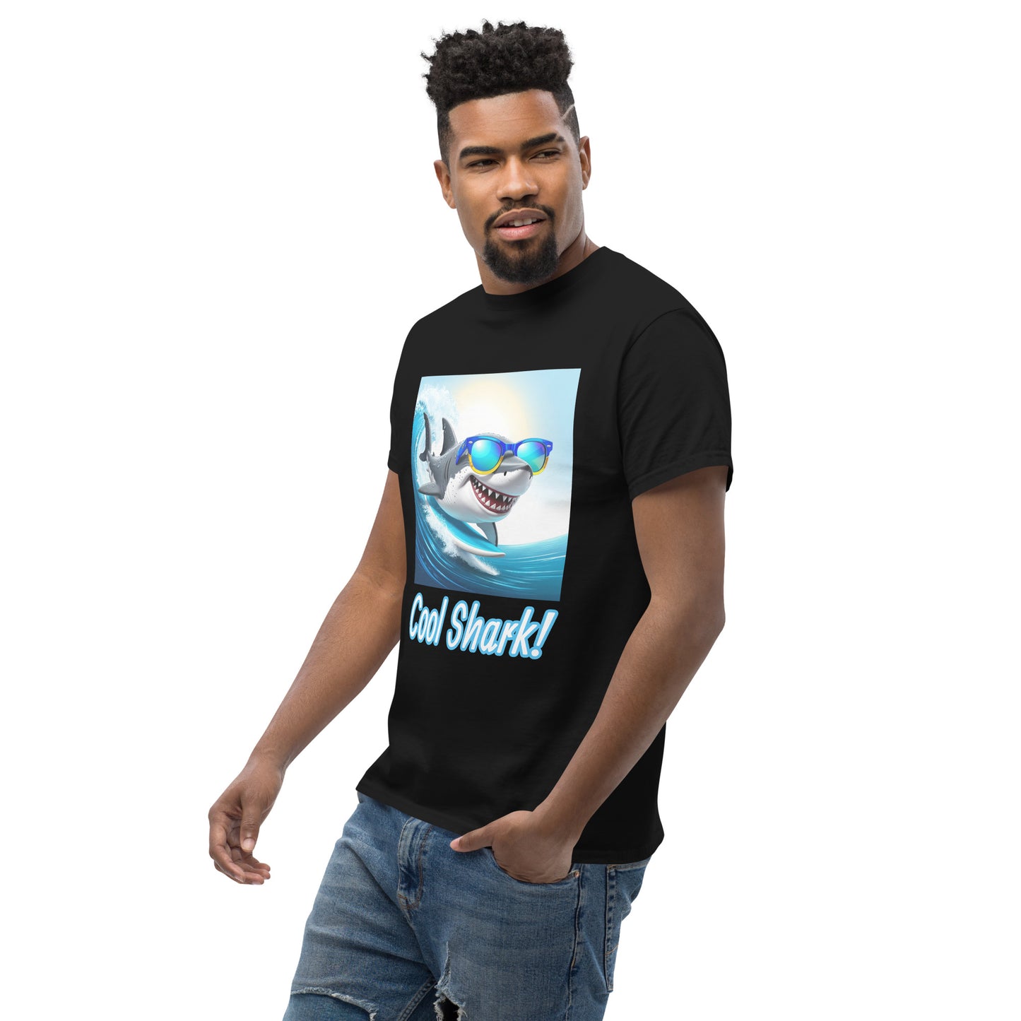 Cool shark Unisex classic tee