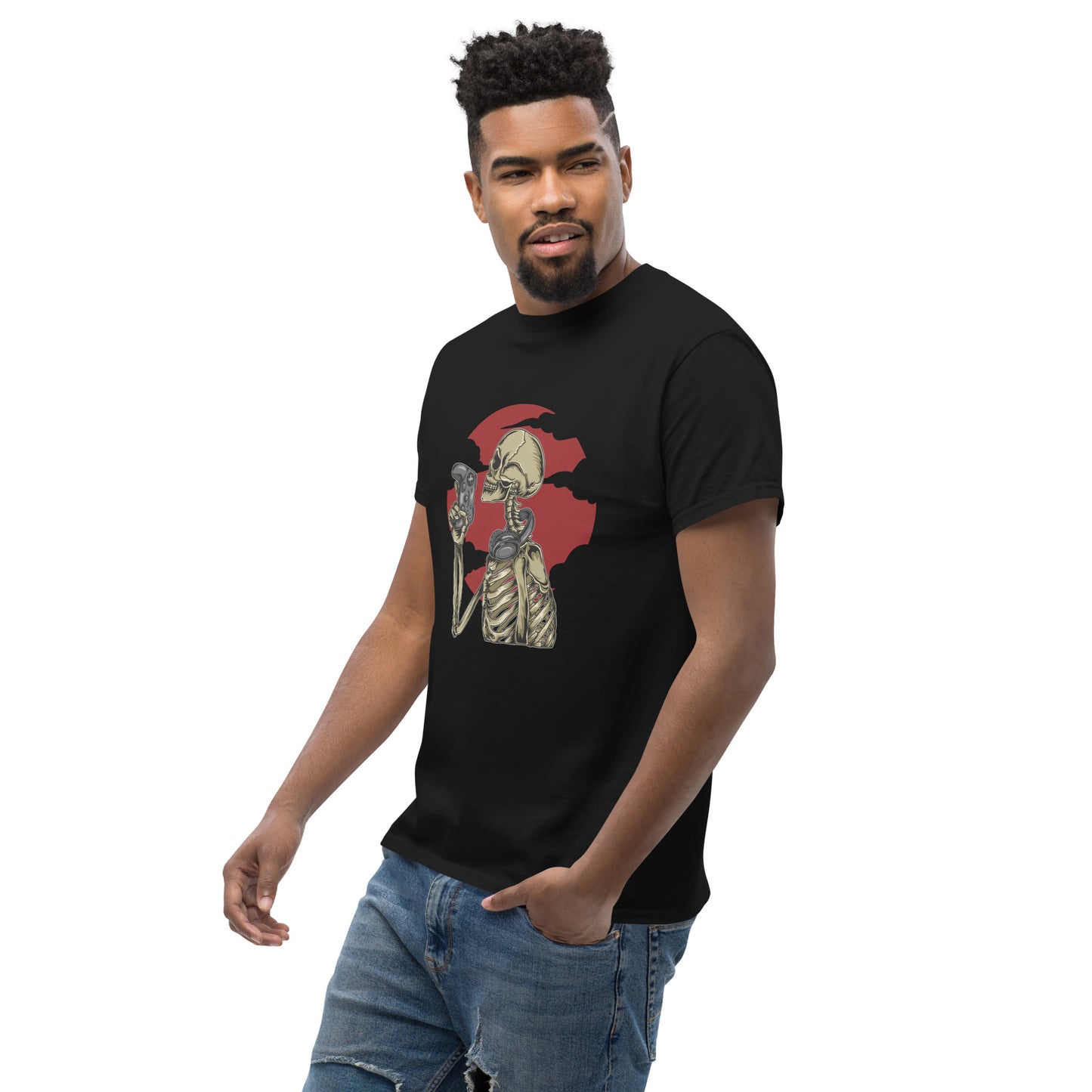 Skeleton Gamer Unisex classic tee