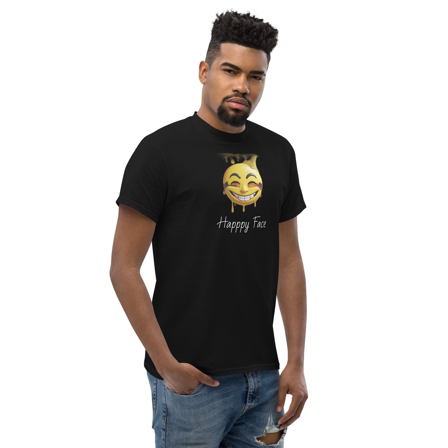 Happy face Unisex classic tee
