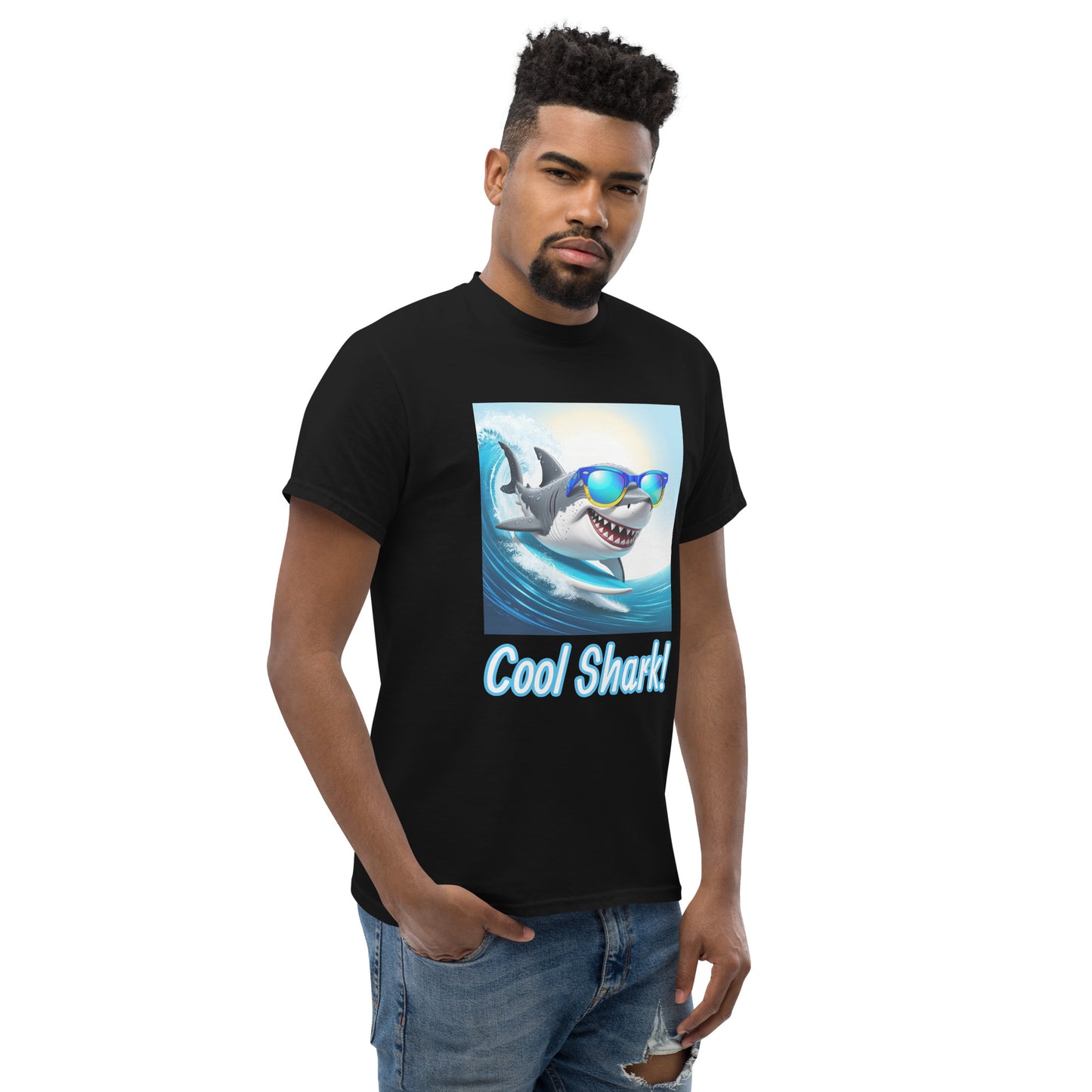 Cool shark Unisex classic tee
