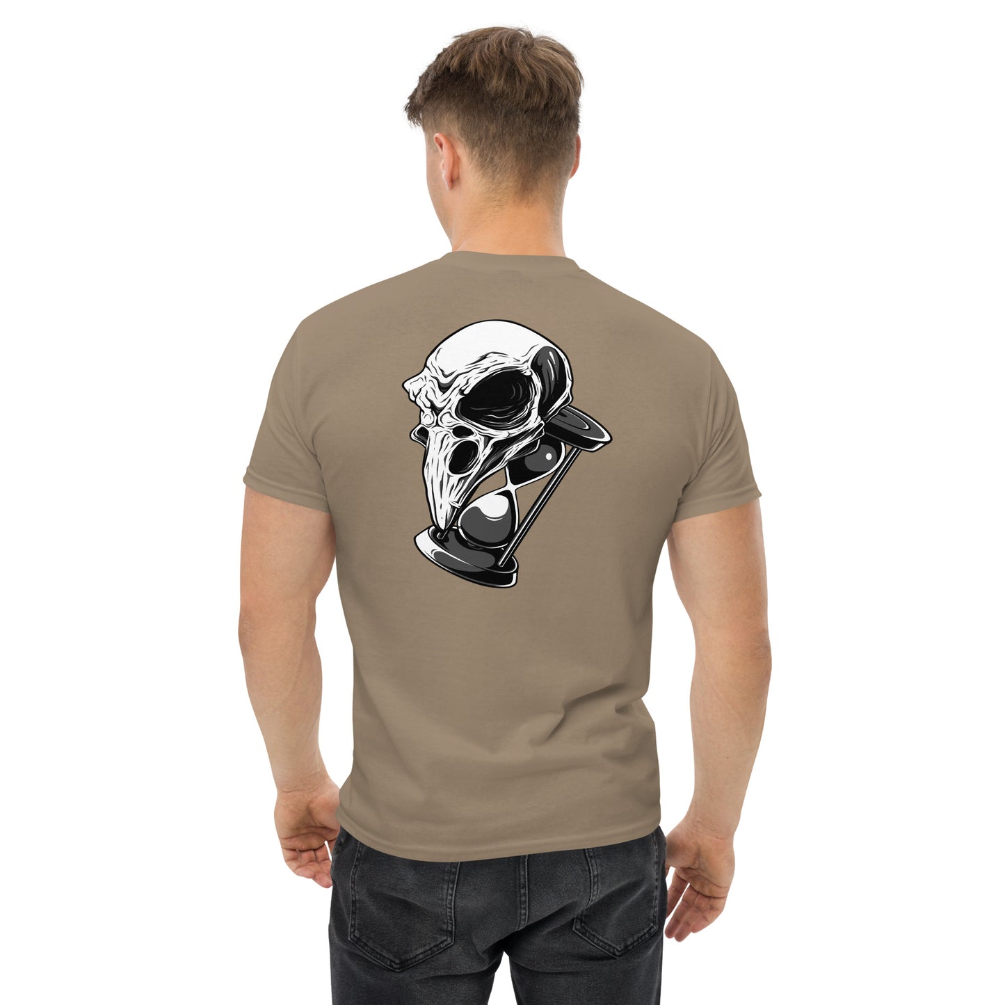 Skull sand clock Unisex classic tee