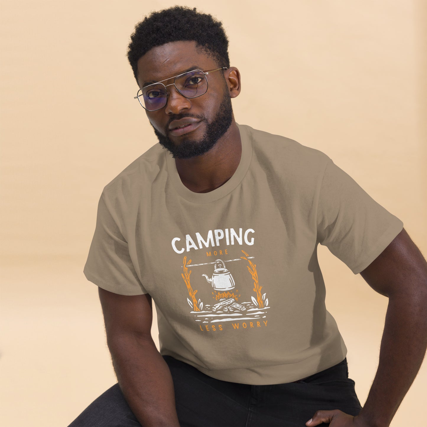 Camping more less worry  Unisex classic tee