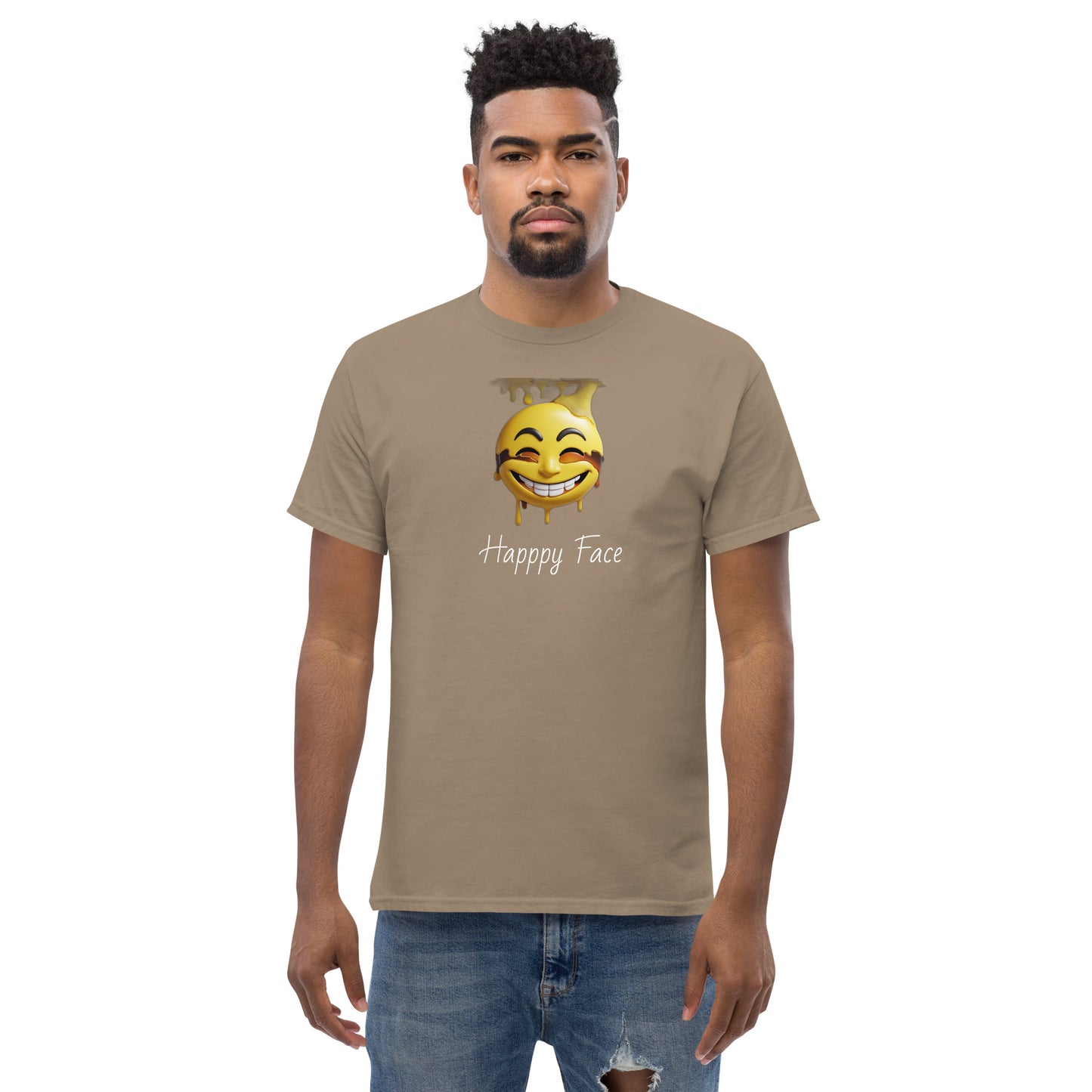 Happy face Unisex classic tee