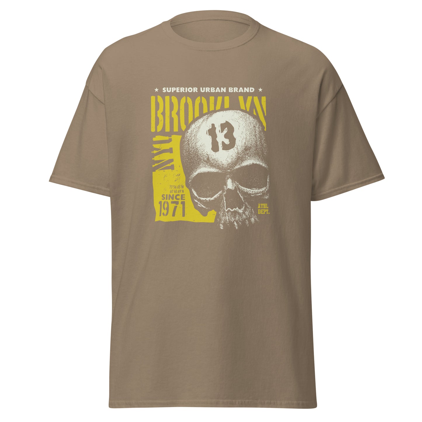Brooklyn skull Unisex classic tee