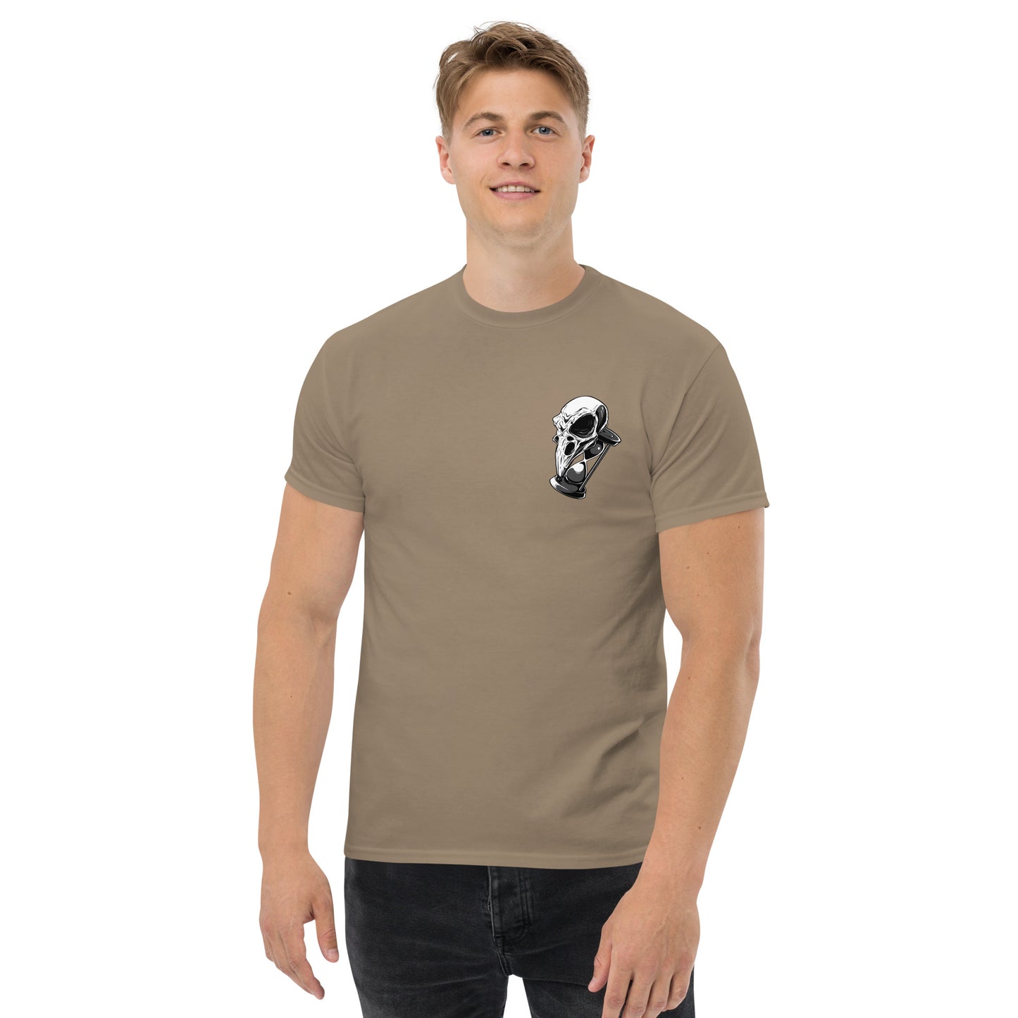 Skull sand clock Unisex classic tee