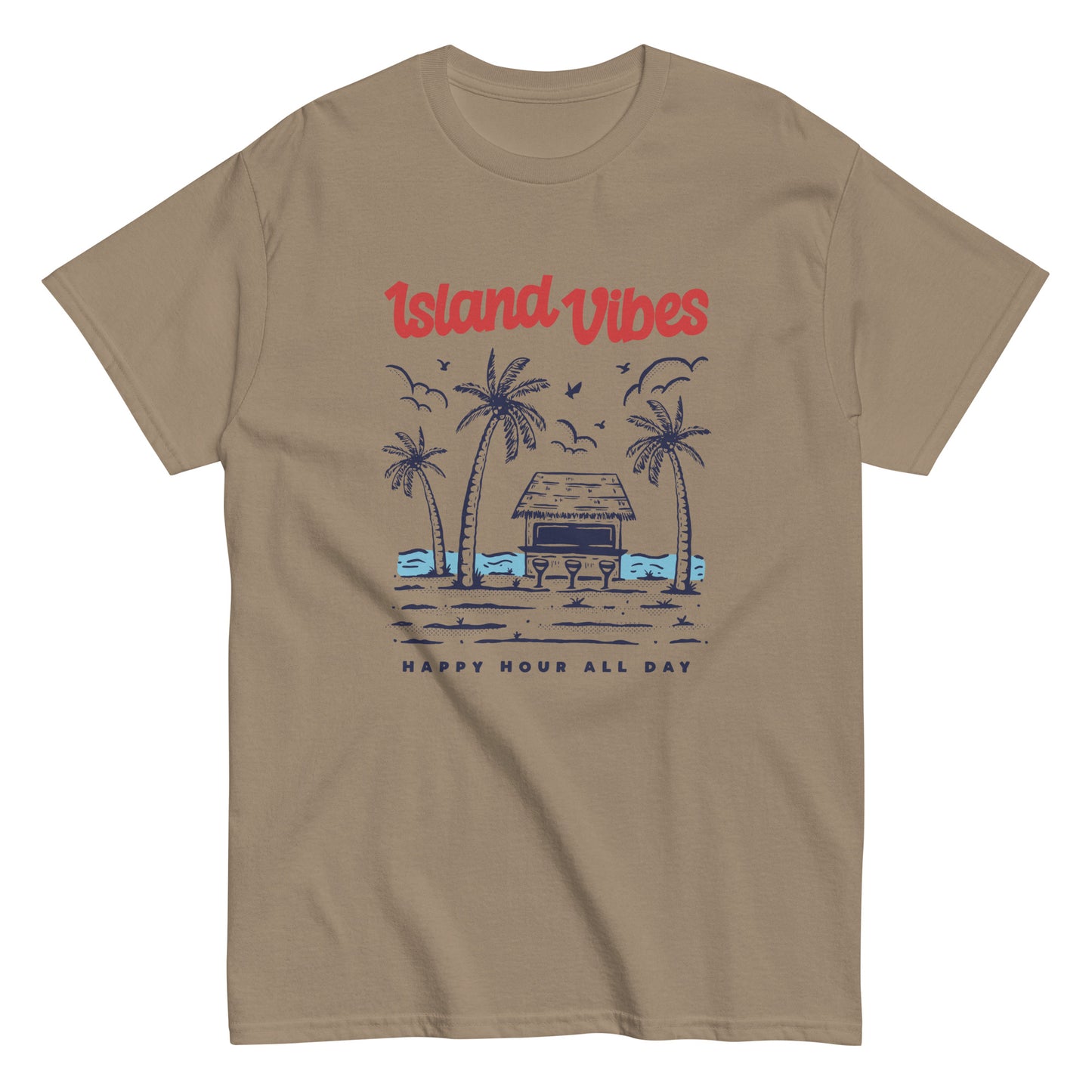 Island vibes  Unisex classic tee