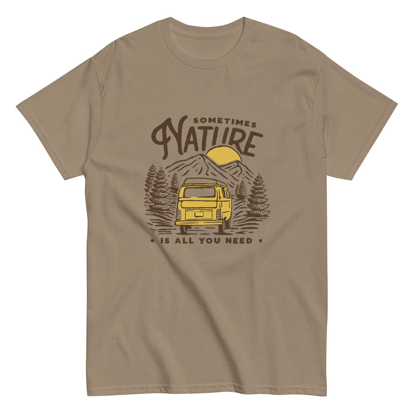 Sometimes nature Unisex classic tee