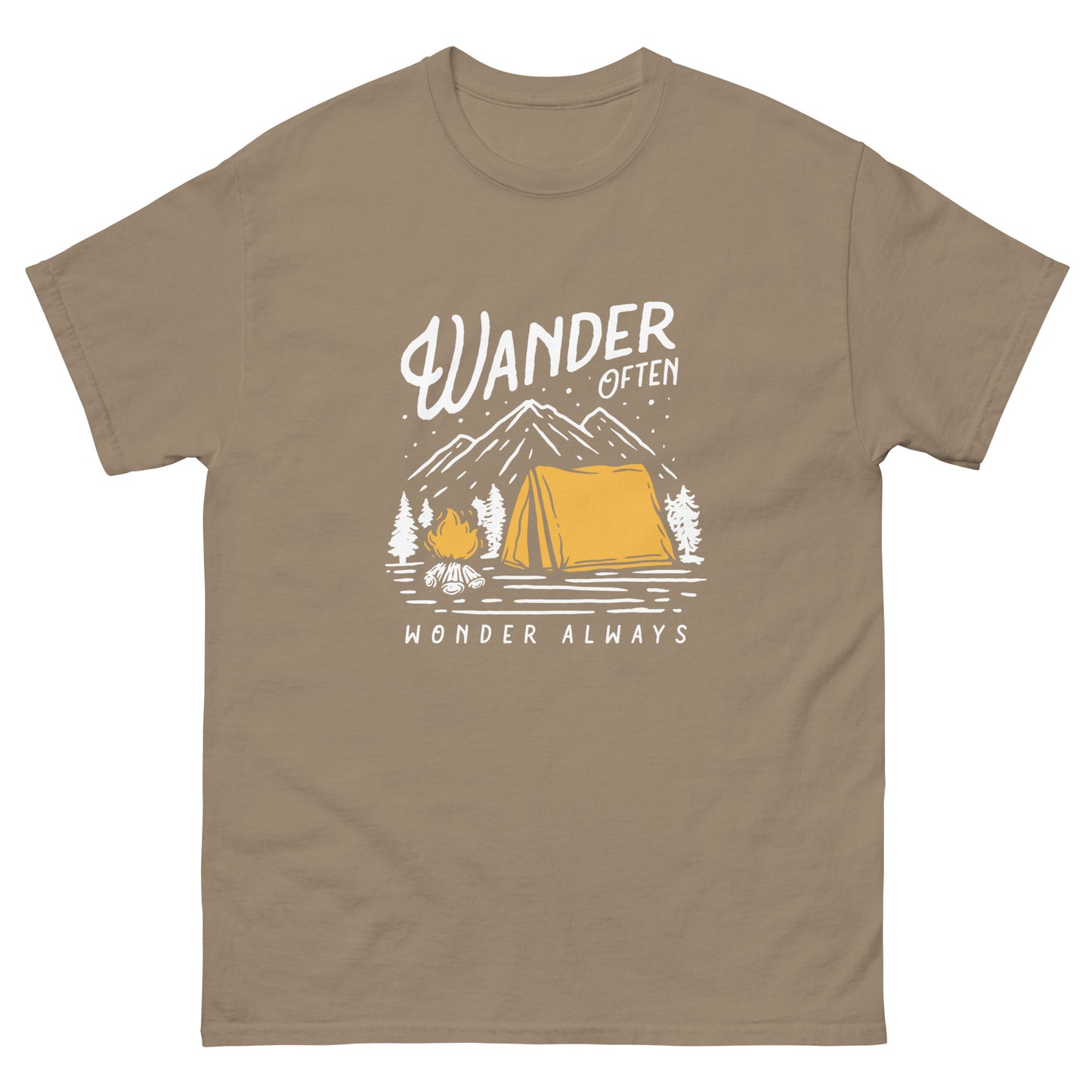 Wander often Unisex classic tee