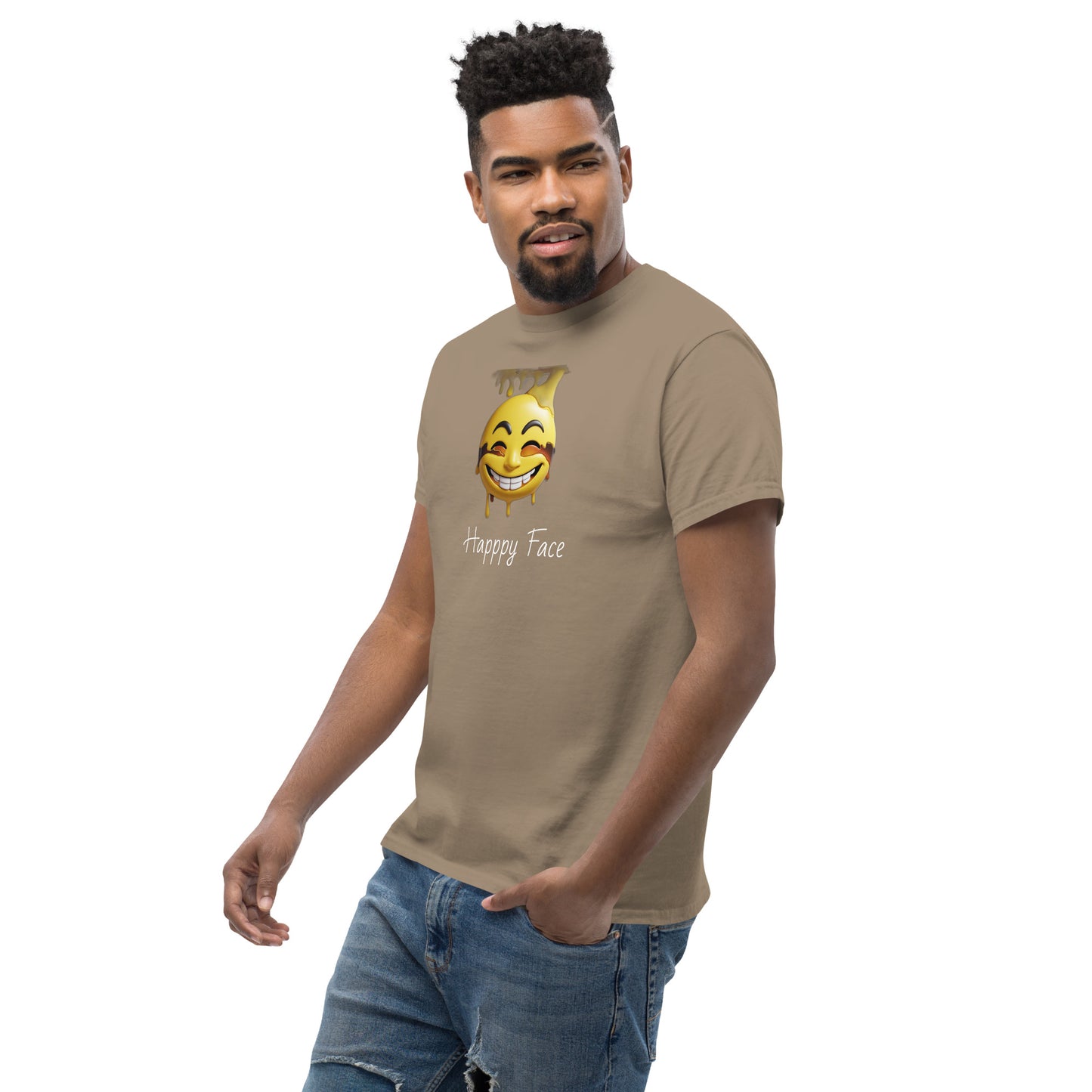 Happy face Unisex classic tee