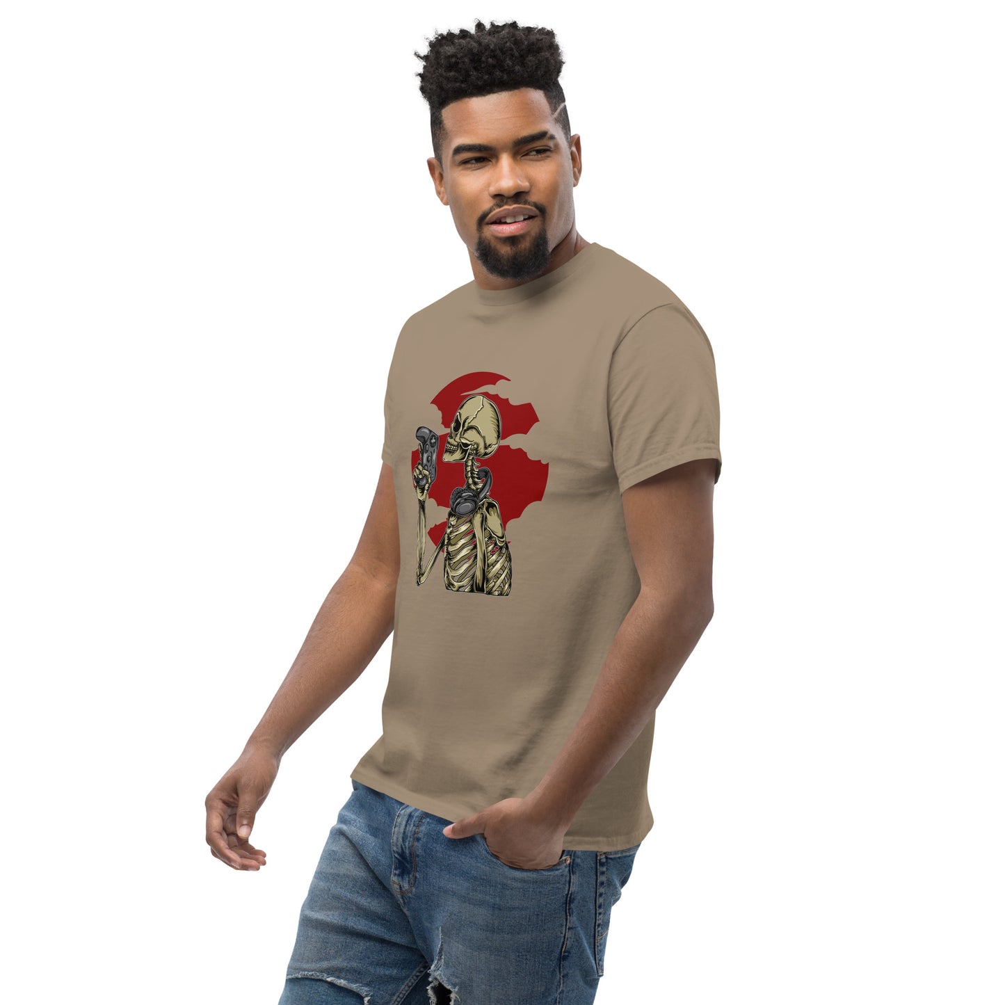 Skeleton Gamer Unisex classic tee