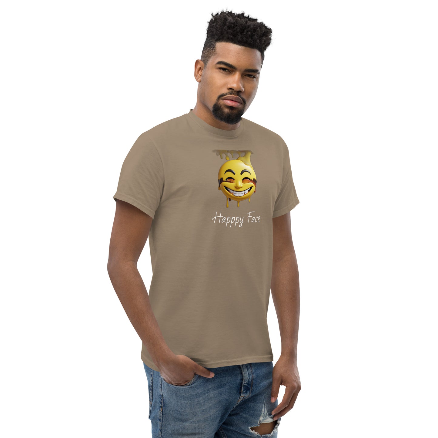 Happy face Unisex classic tee
