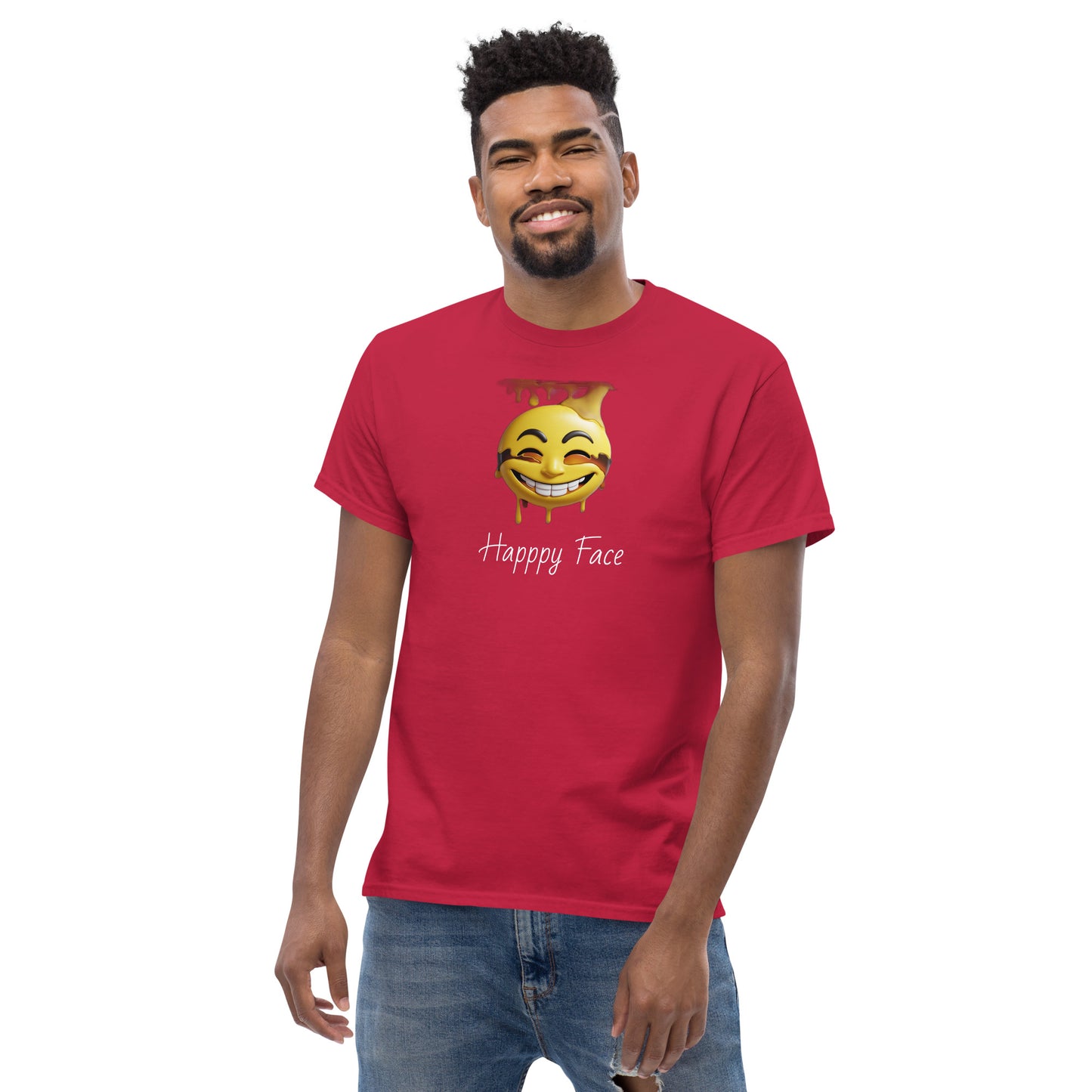 Happy face Unisex classic tee