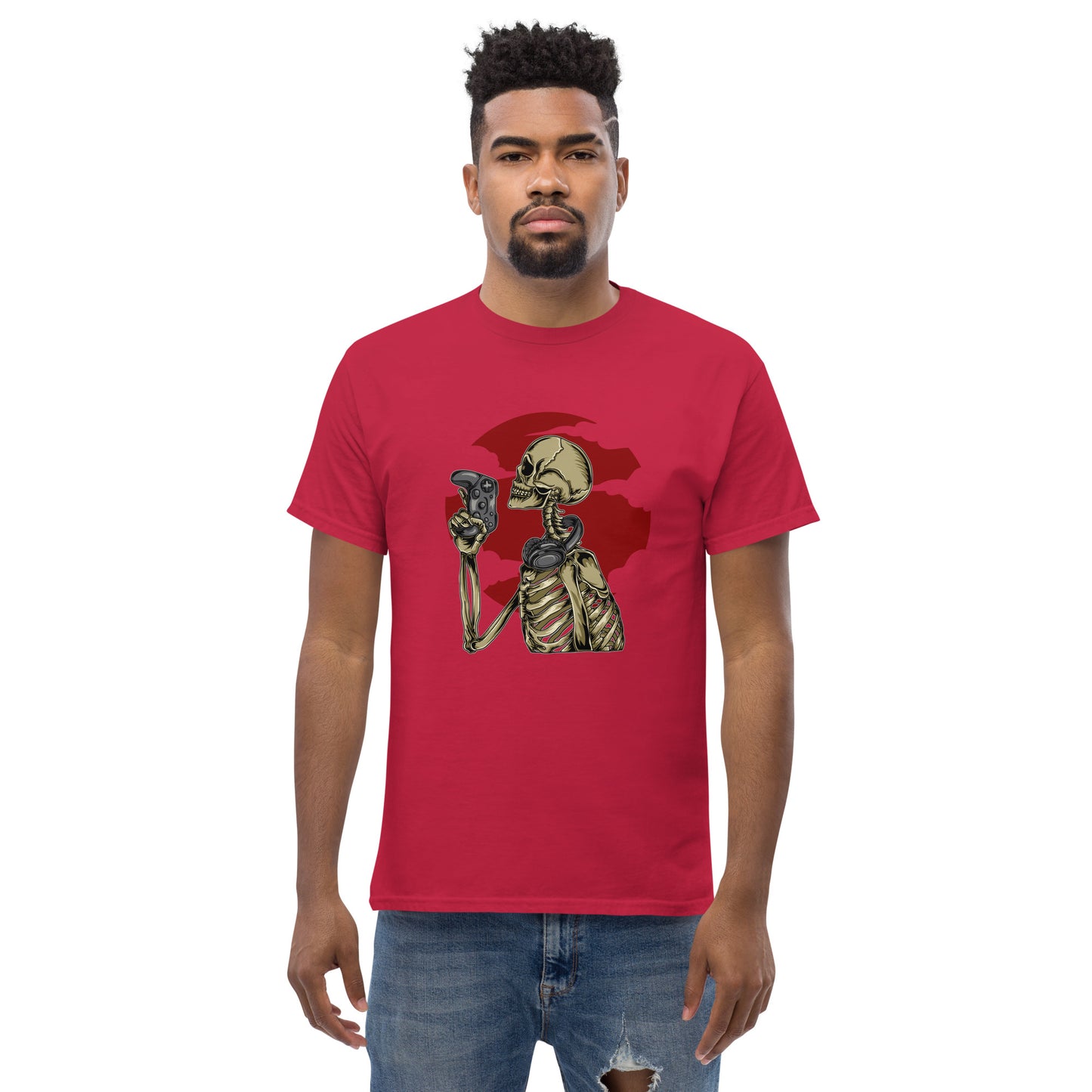 Skeleton Gamer Unisex classic tee