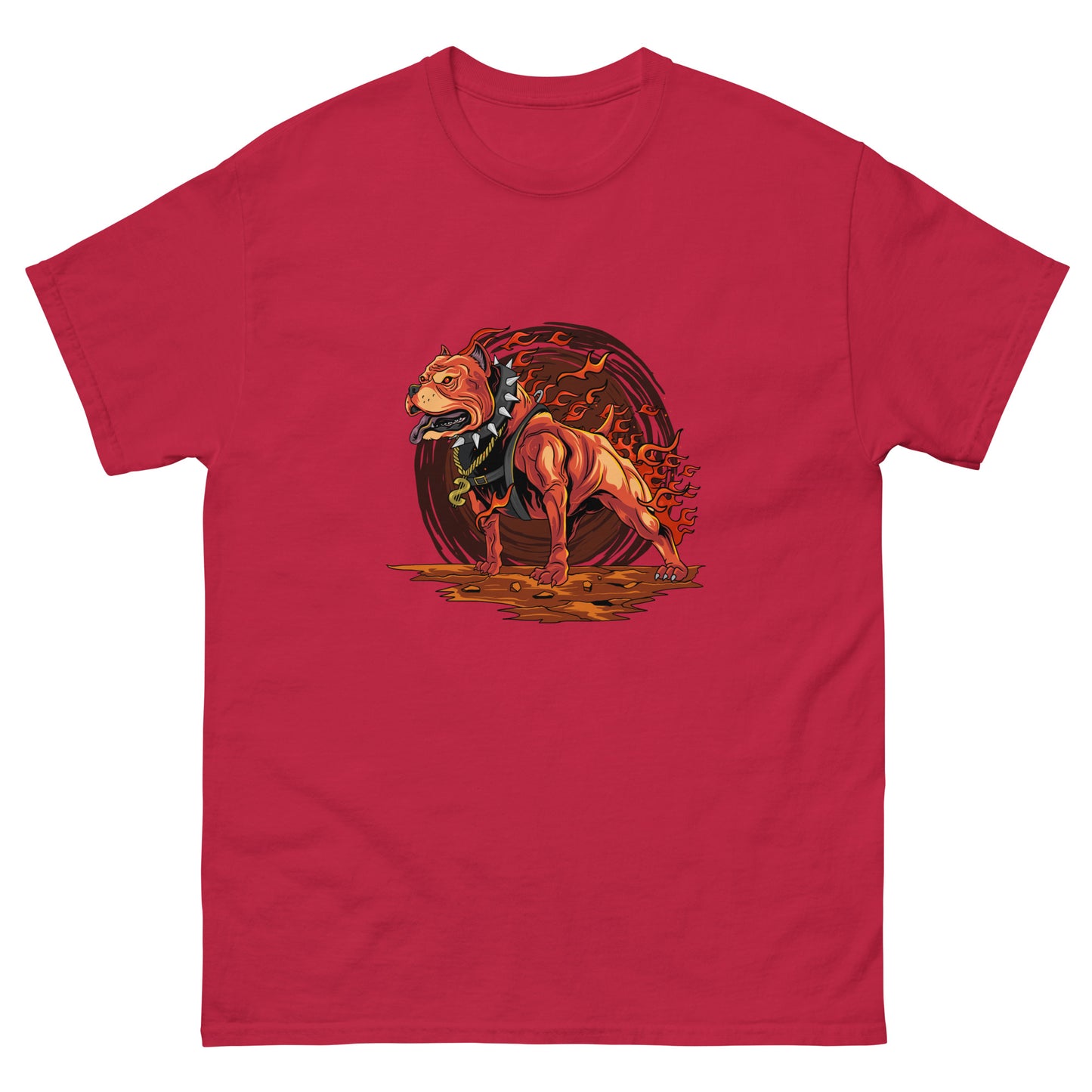 Fire Pitbull Unisex classic tee