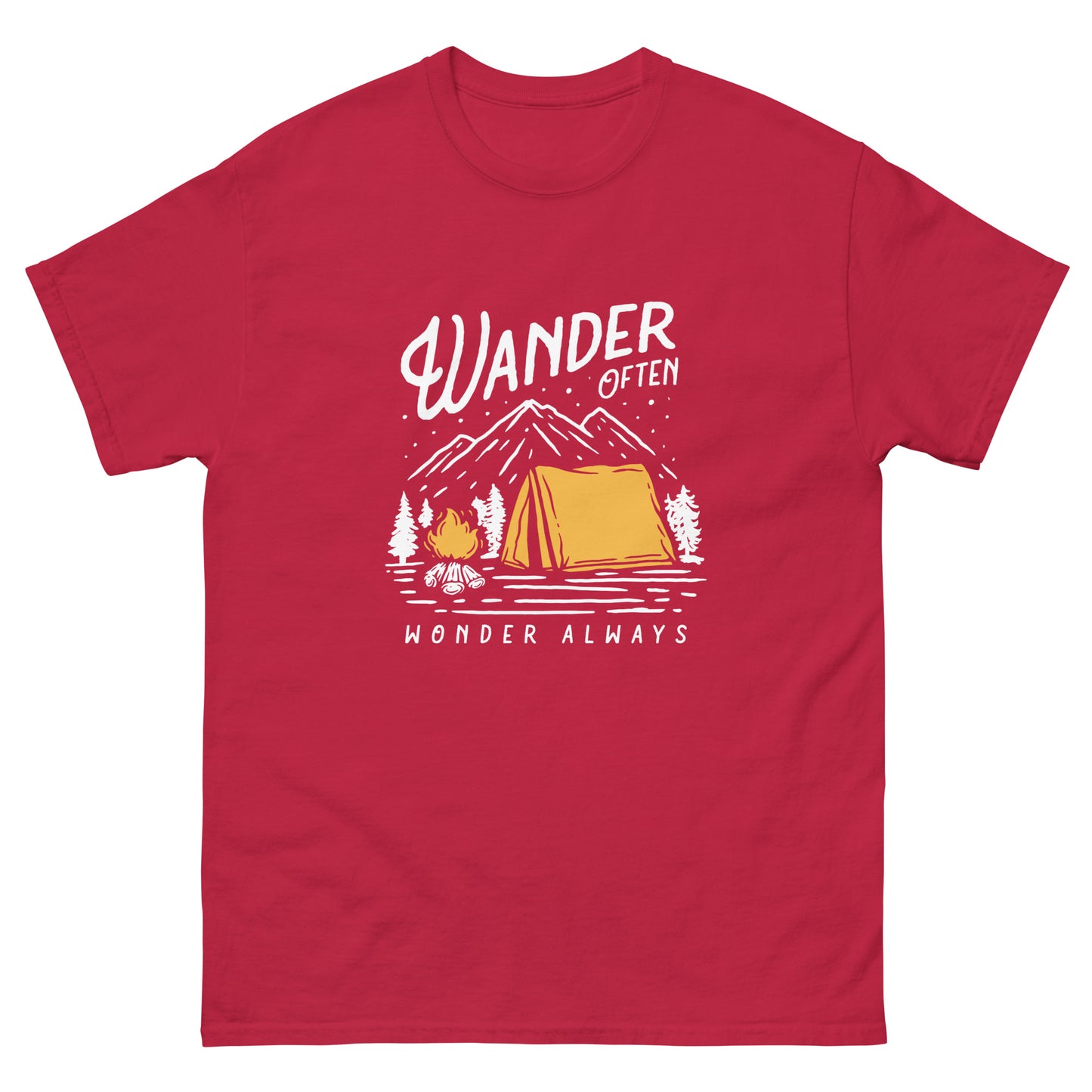 Wander often Unisex classic tee