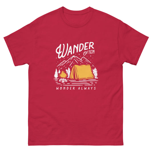 Wander often Unisex classic tee