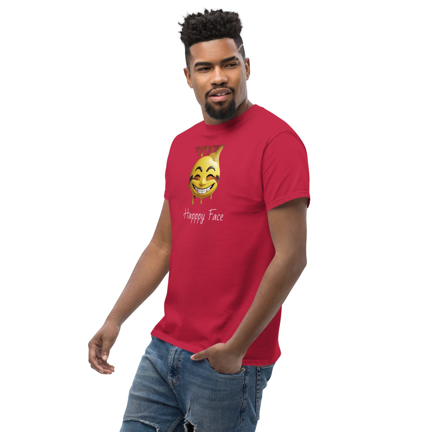 Happy face Unisex classic tee