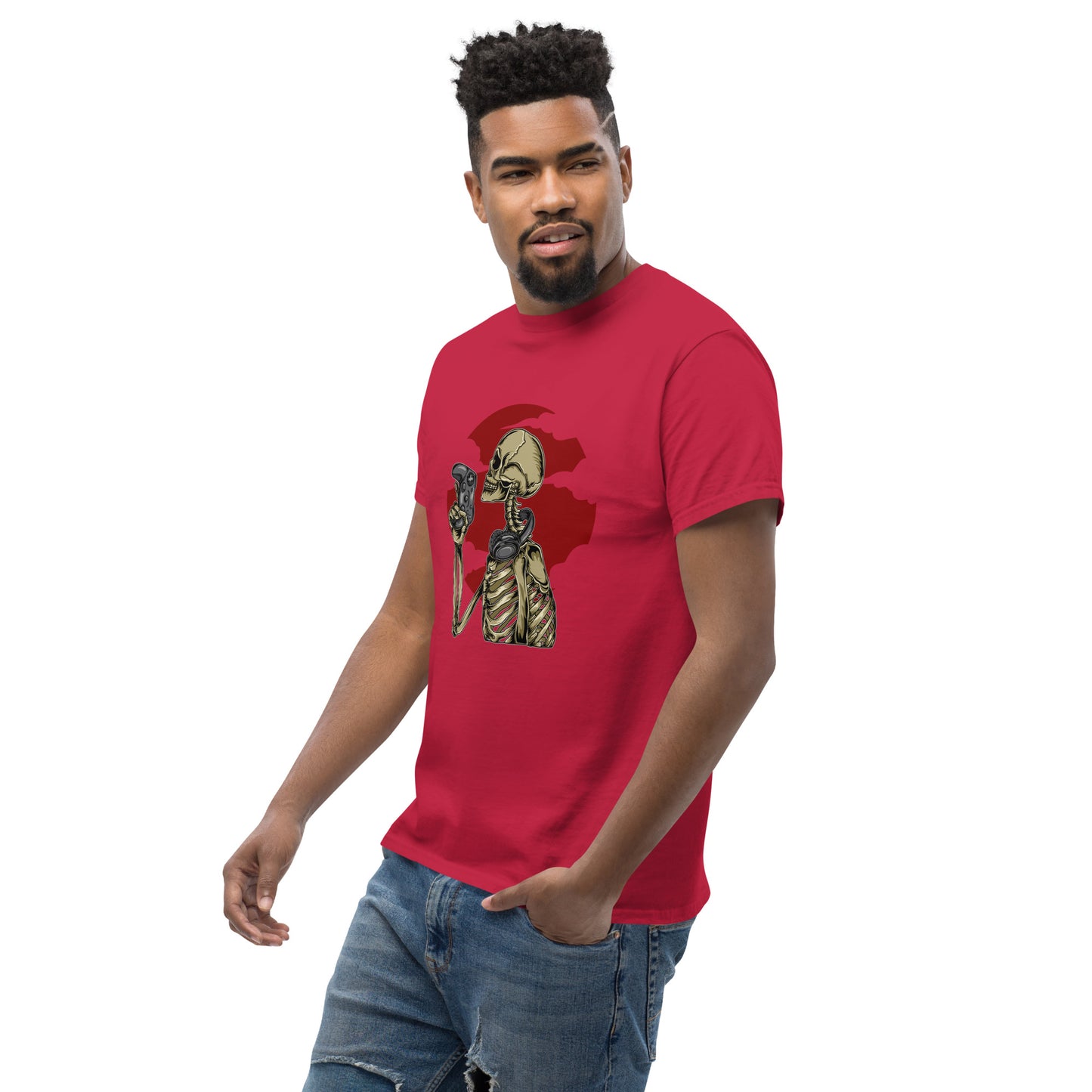 Skeleton Gamer Unisex classic tee
