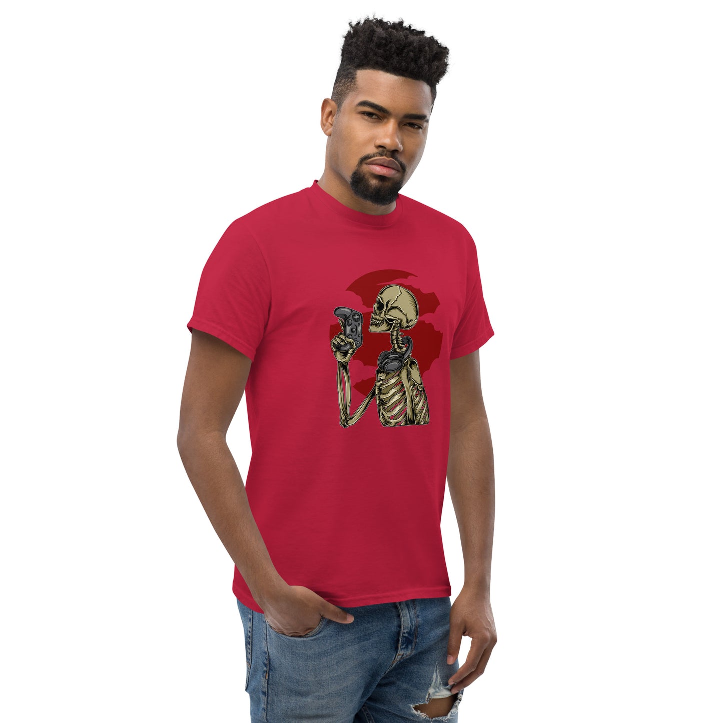 Skeleton Gamer Unisex classic tee
