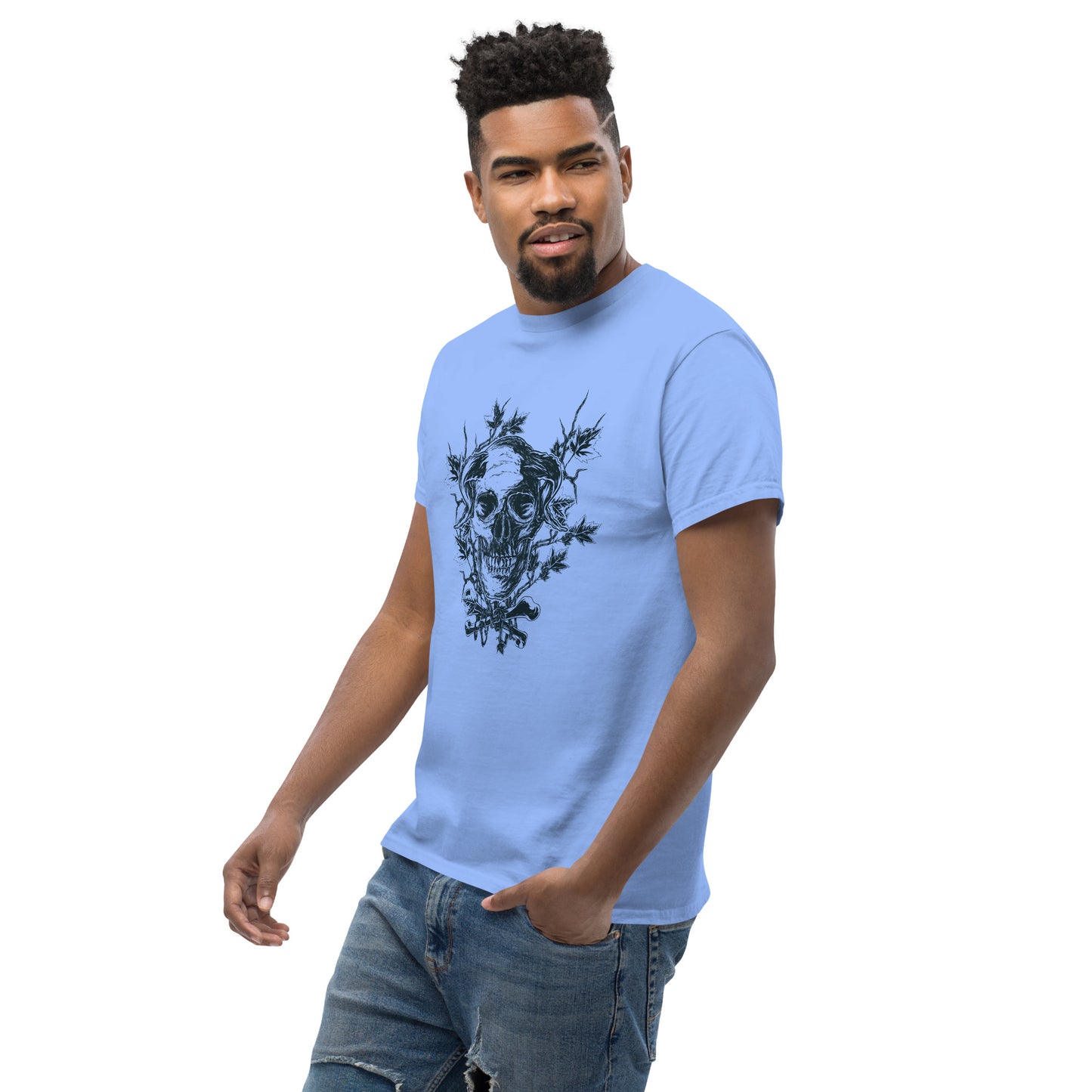 Skull on branches Unisex classic tee