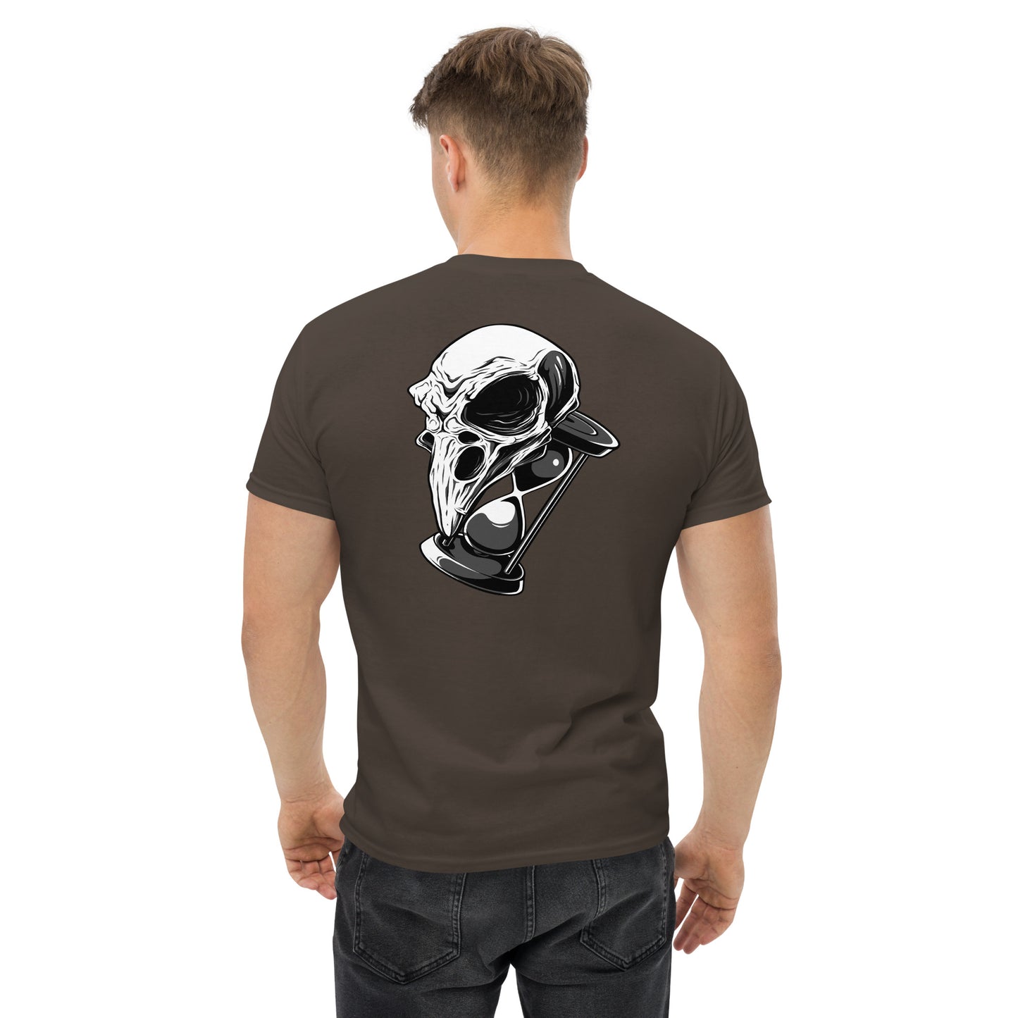 Skull sand clock Unisex classic tee