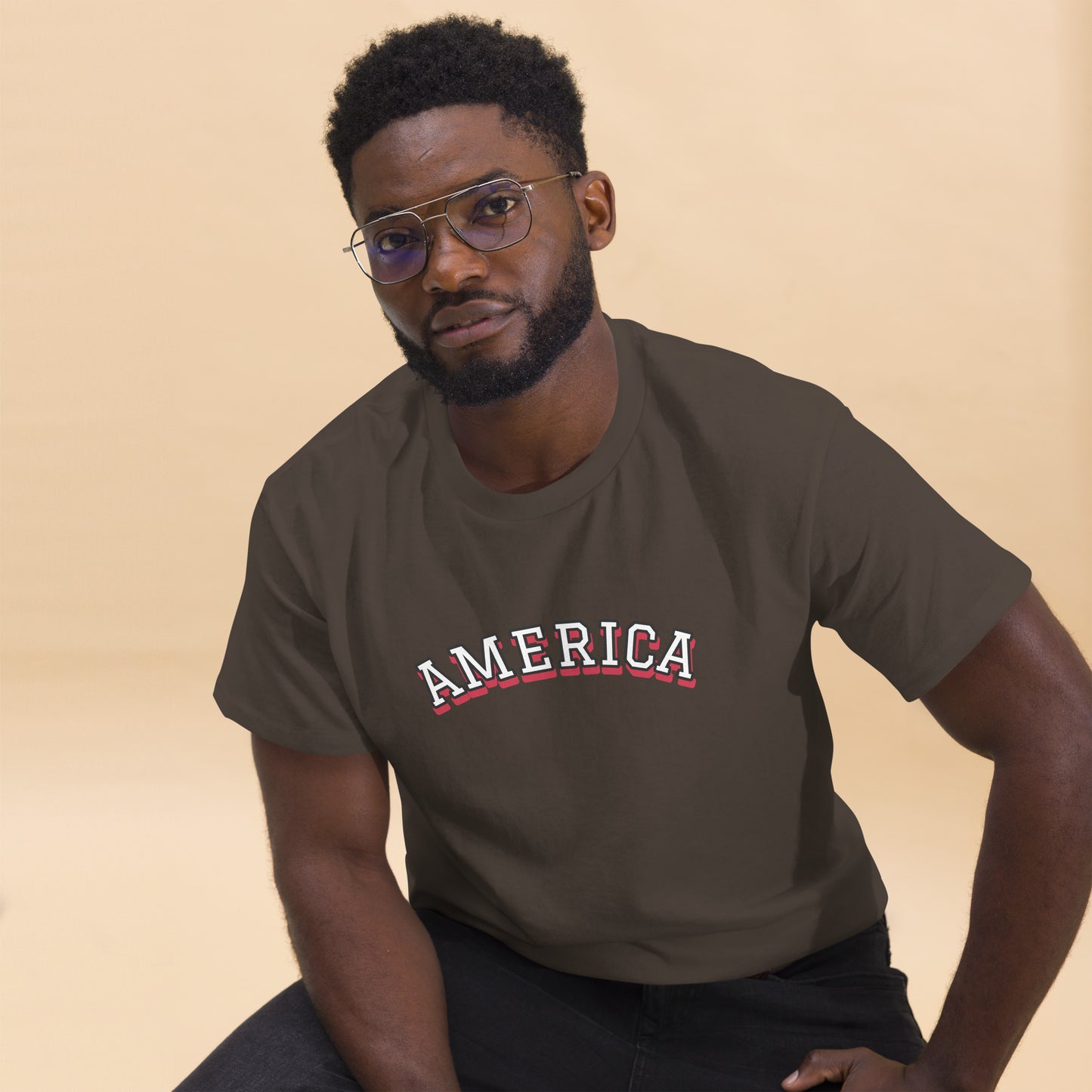 AMERICA Unisex classic tee