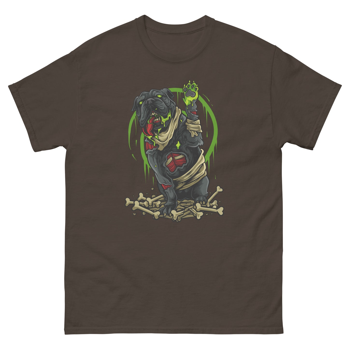 Pug in bones Unisex classic tee