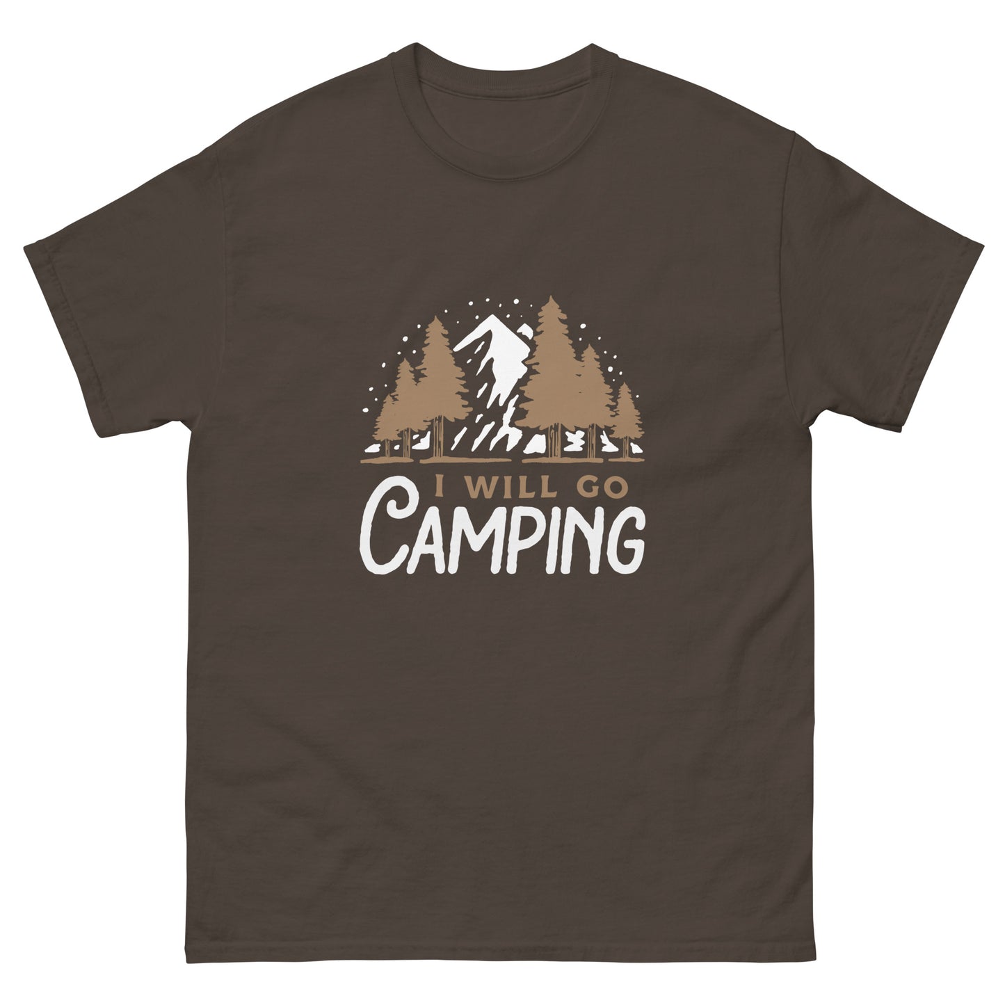 I will go camping Unisex classic tee