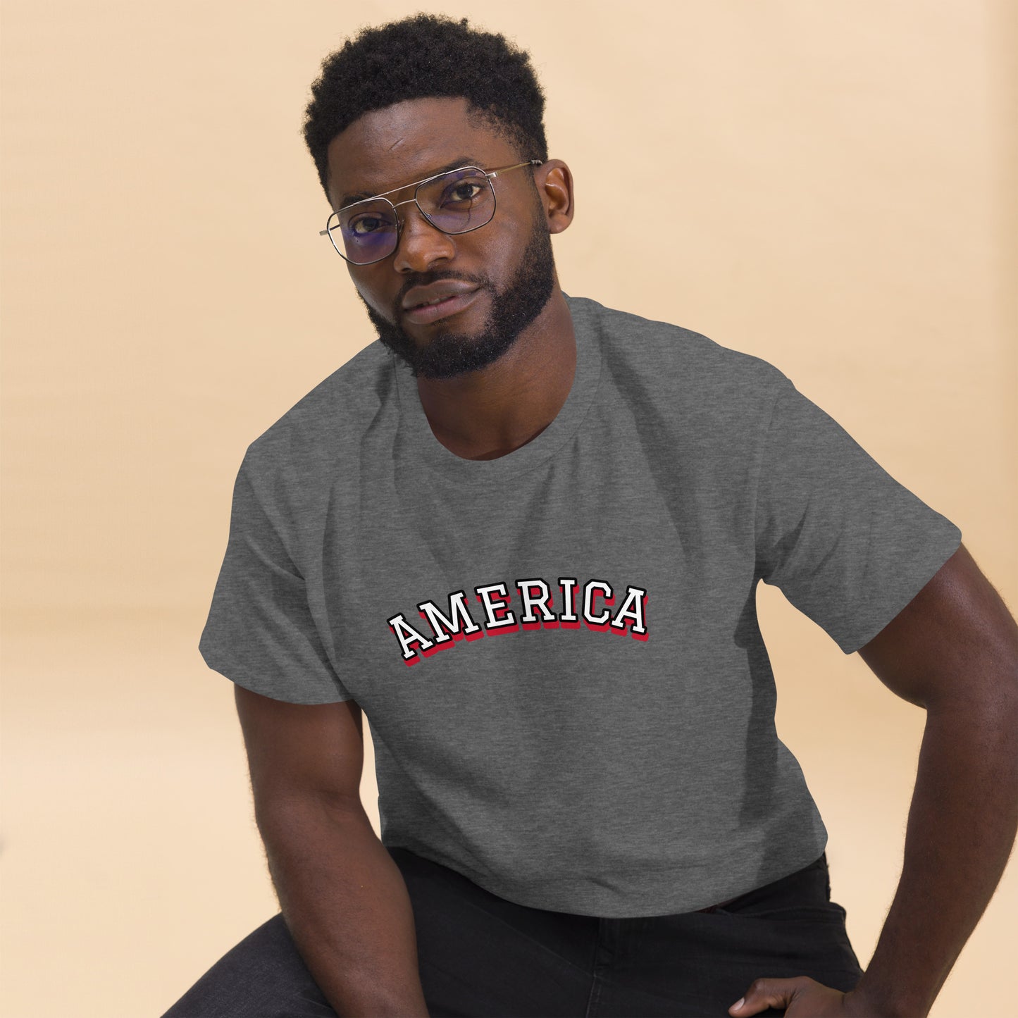 AMERICA Unisex classic tee