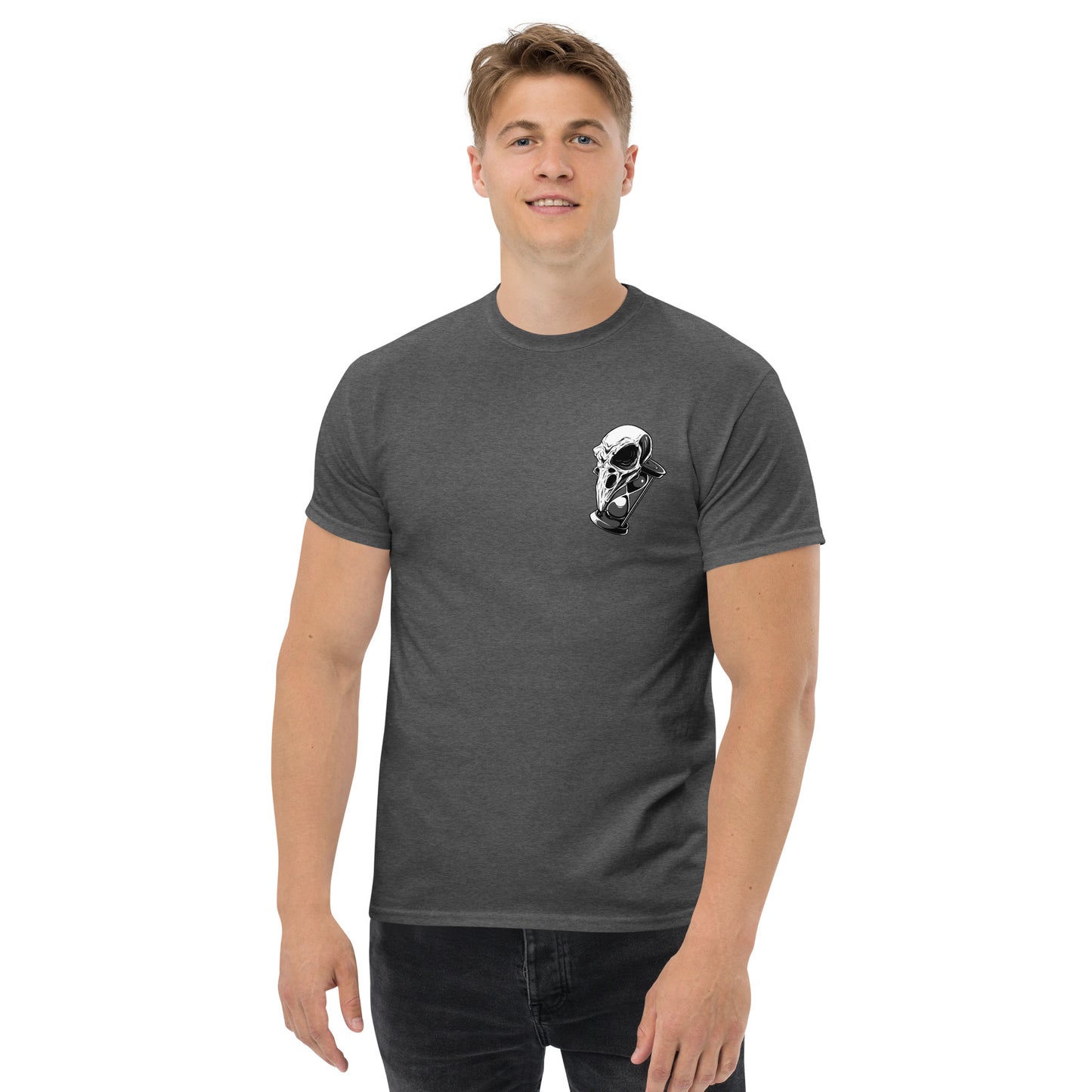 Skull sand clock Unisex classic tee