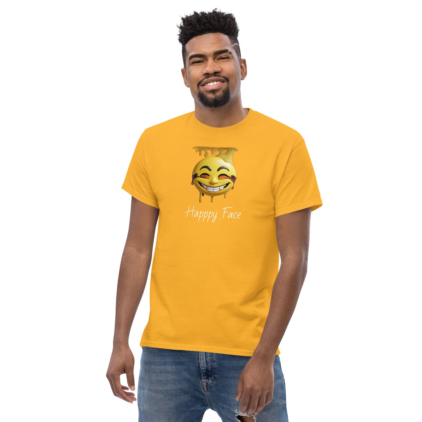 Happy face Unisex classic tee