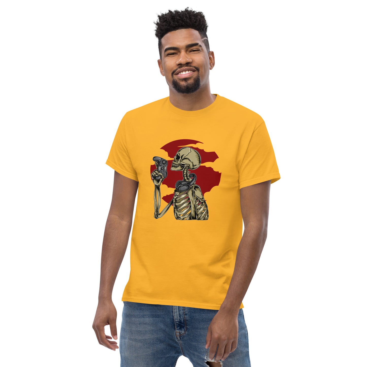 Skeleton Gamer Unisex classic tee