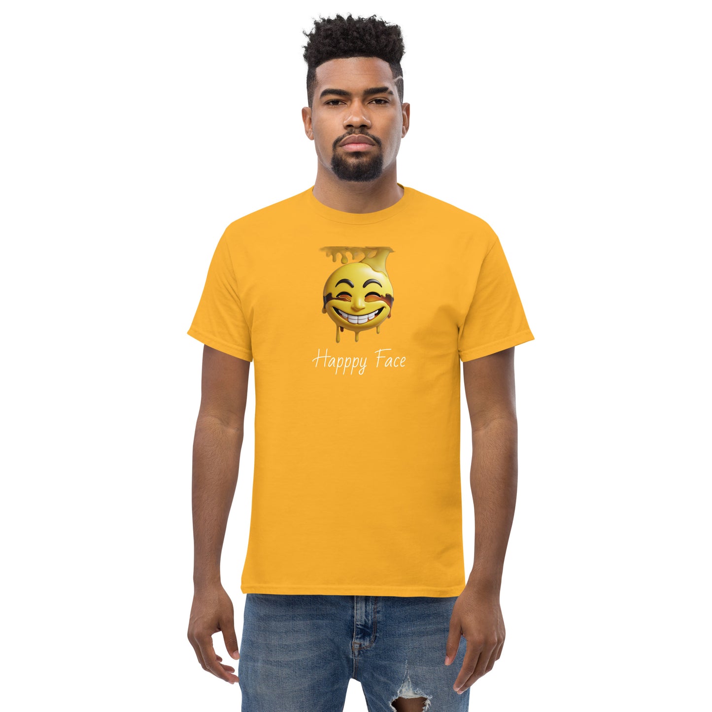 Happy face Unisex classic tee