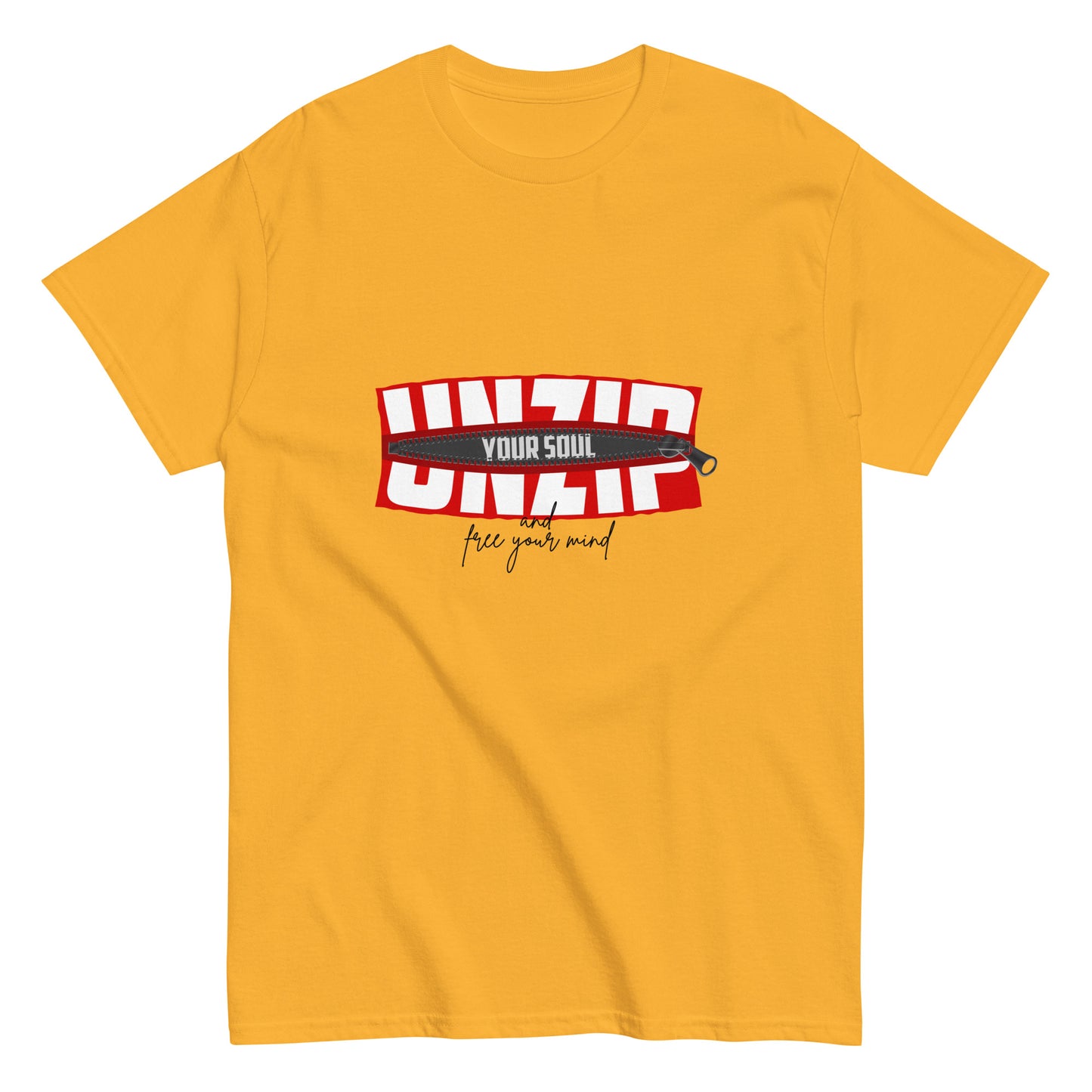 UNZIP Unisex classic tee
