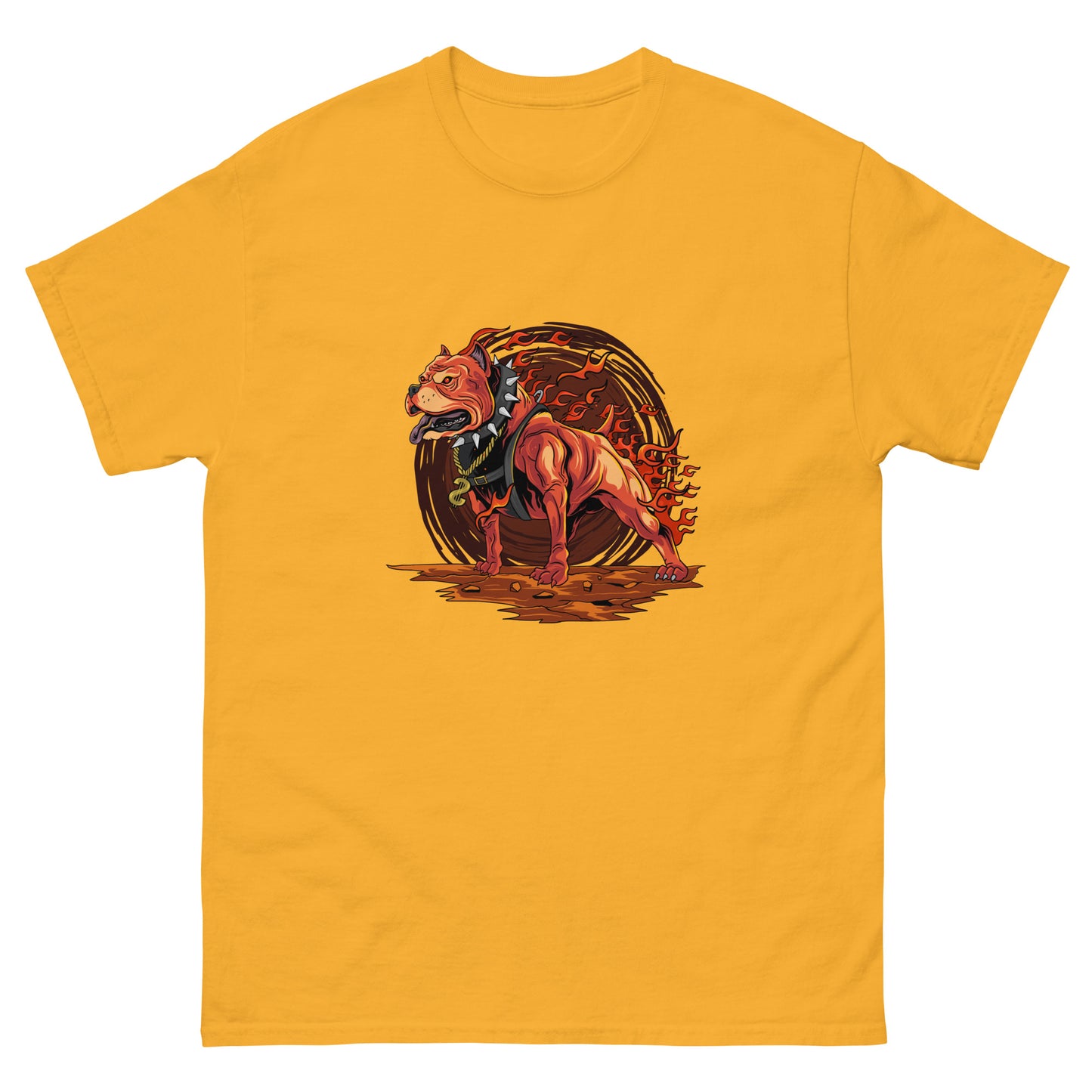 Fire Pitbull Unisex classic tee