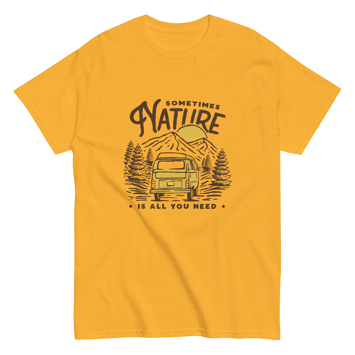 Sometimes nature Unisex classic tee