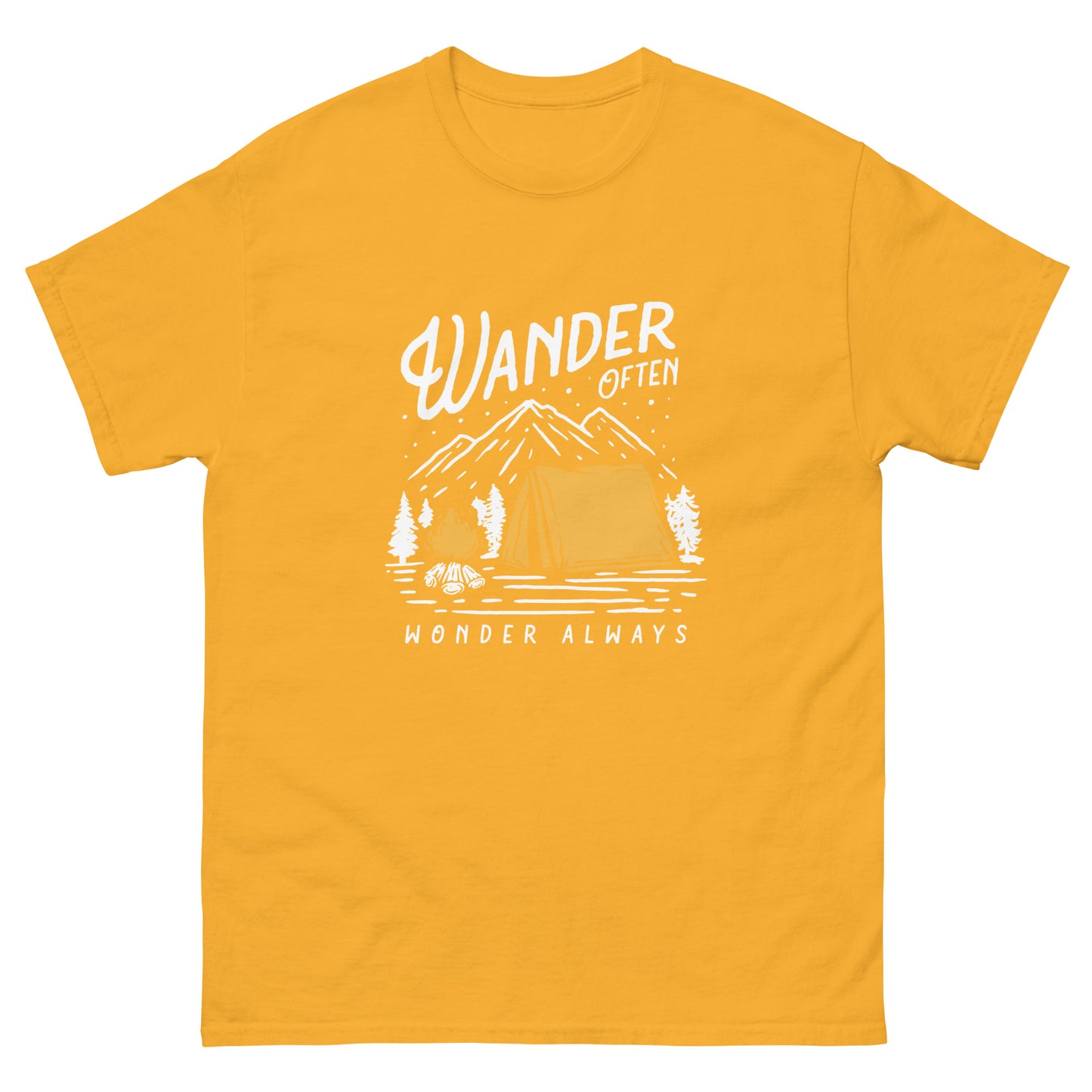 Wander often Unisex classic tee