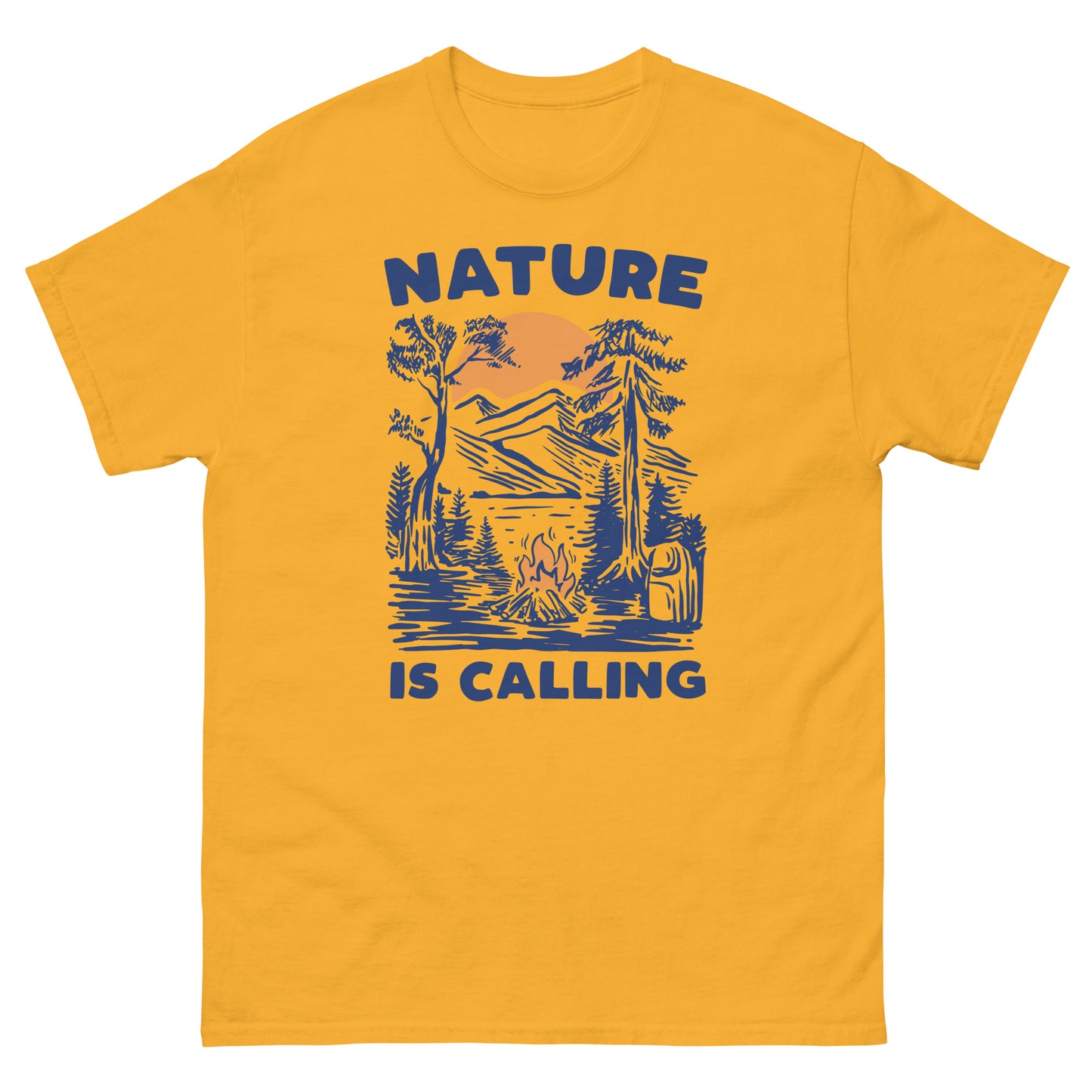 Nature is calling Unisex classic tee